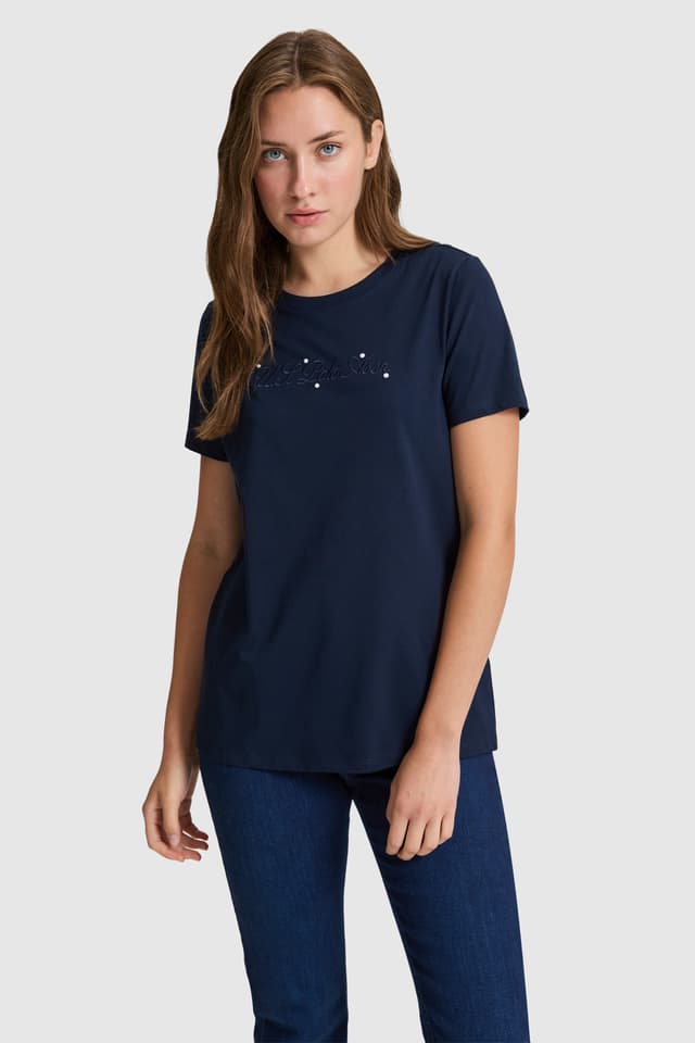 تیشرت زنانه U.S. Polo Assn. سرمهای یقه گرد مدل 50323463-VR033 تیشرت زنانه U.S. Polo Assn. سرمهای یقه گرد مدل 50323463-VR033