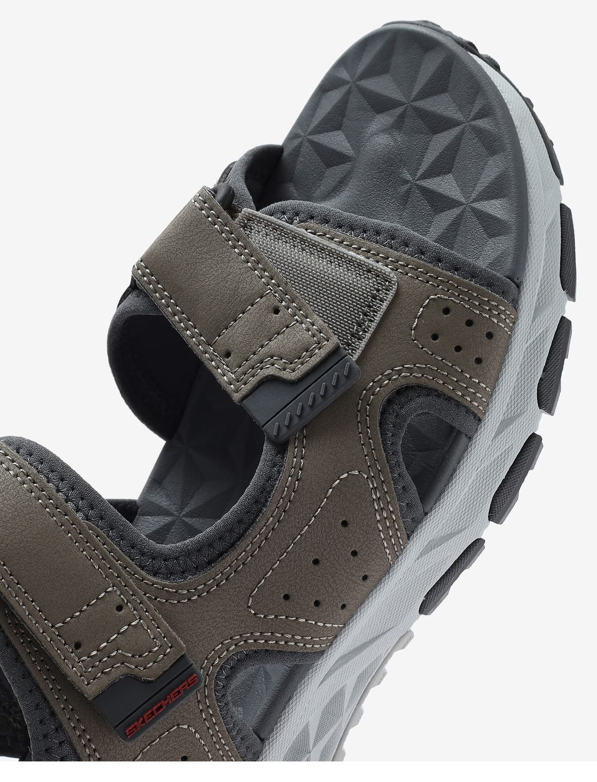 صندل مردانه Skechers Escape Plan Trail Sandal-Forever Pursuit طبیعی/خاکستری مدل 237588 NTGY صندل مردانه Skechers Escape Plan Trail Sandal-Forever Pursuit طبیعی/خاکستری مدل 237588 NTGY