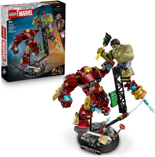 لگو 76343 Marvel Epic Battle Hulkbuster vs. The Hulk لگو 76343 Marvel Epic Battle Hulkbuster vs. The Hulk