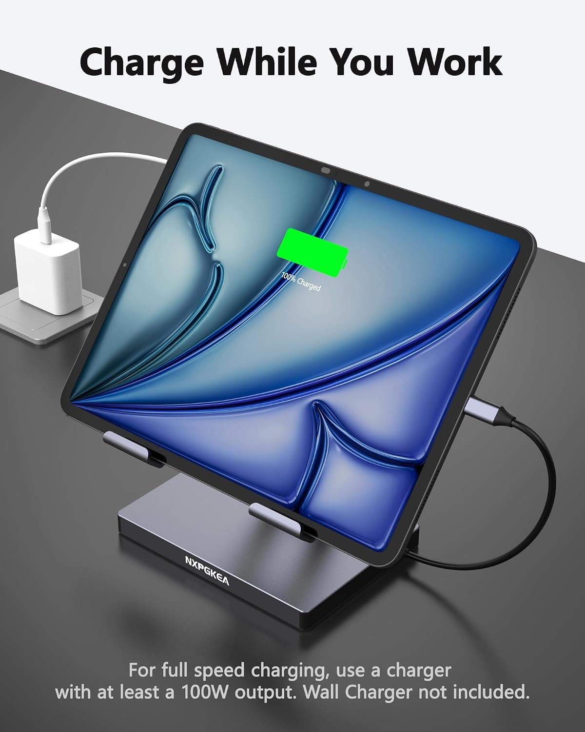 هاب USB C تاشو برای iPad Pro M4 M2 M1 و iPad Air NXPGKEA با HDMI 4K 60Hz و شارژ PD هاب USB C تاشو برای iPad Pro M4 M2 M1 و iPad Air NXPGKEA با HDMI 4K 60Hz و شارژ PD