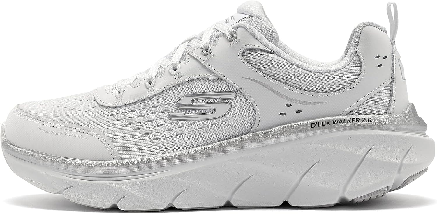 کفش ورزشی زنانه Skechers خاکستری مدل D'LUX WALKER 2.0 DAİSY DOLL کفش ورزشی زنانه Skechers خاکستری مدل D'LUX WALKER 2.0 DAİSY DOLL