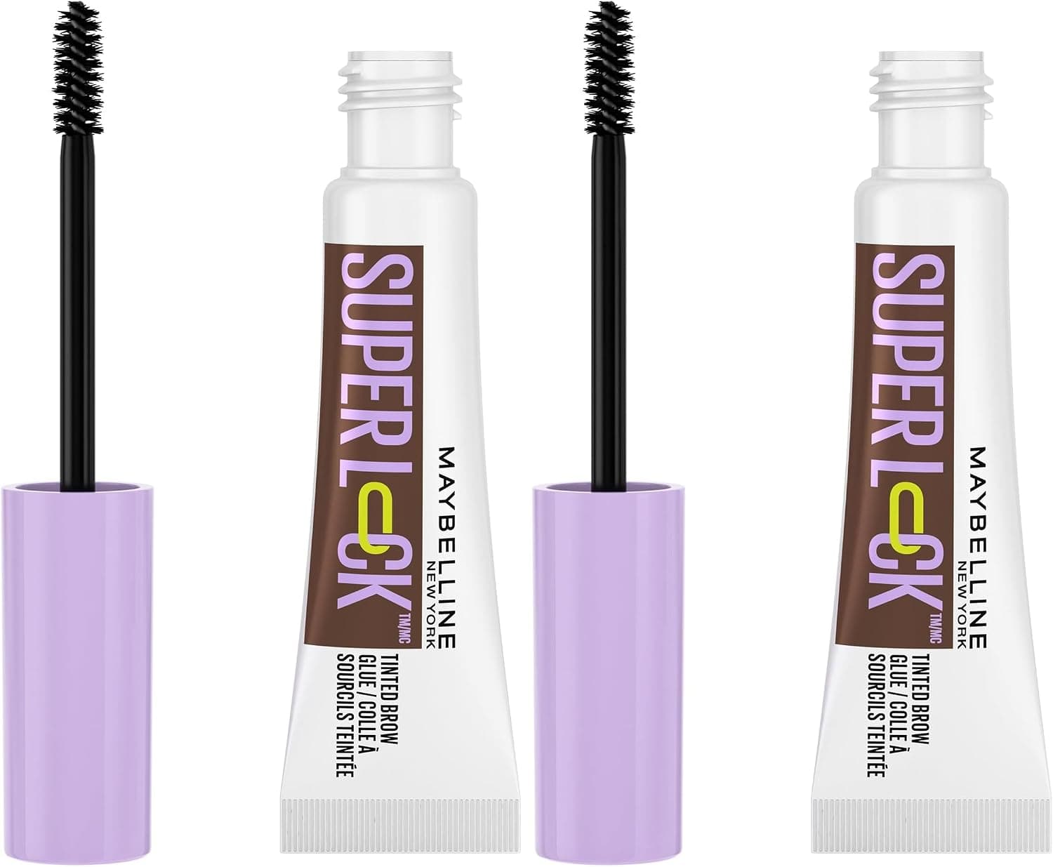 ریمل تثبیتکننده ابرو MAYBELLINE Super Lock Brow Glue قهوهای تیره ریمل تثبیتکننده ابرو MAYBELLINE Super Lock Brow Glue قهوهای تیره