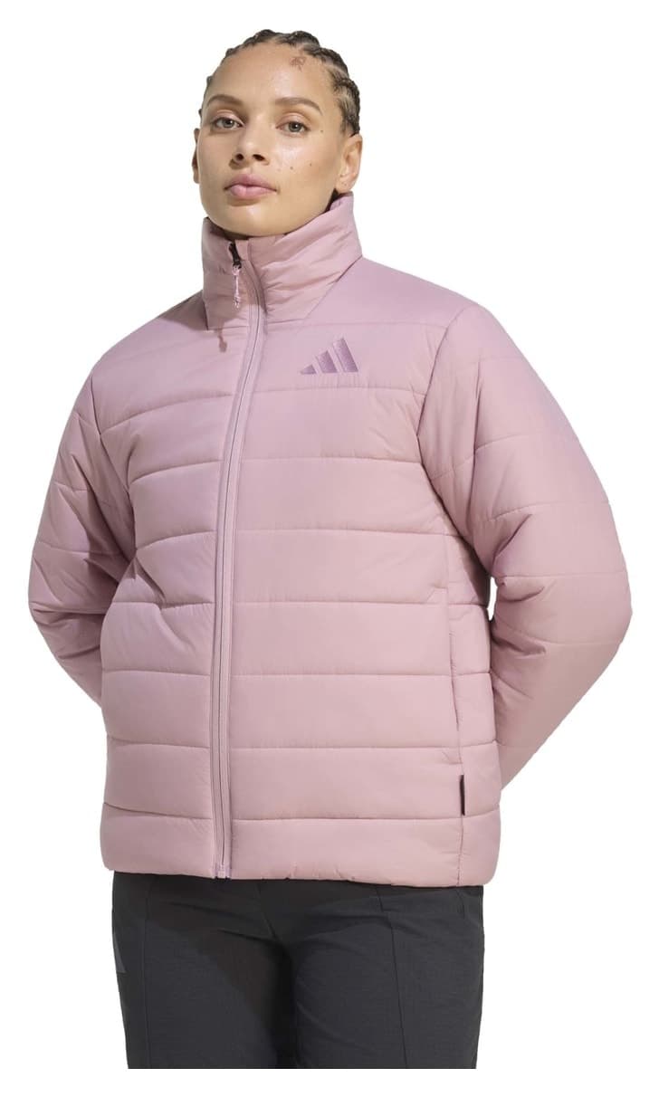 کاپشن زنانه adidas Essentials پفی صورتی مدل KX8772-K کاپشن زنانه adidas Essentials پفی صورتی مدل KX8772-K
