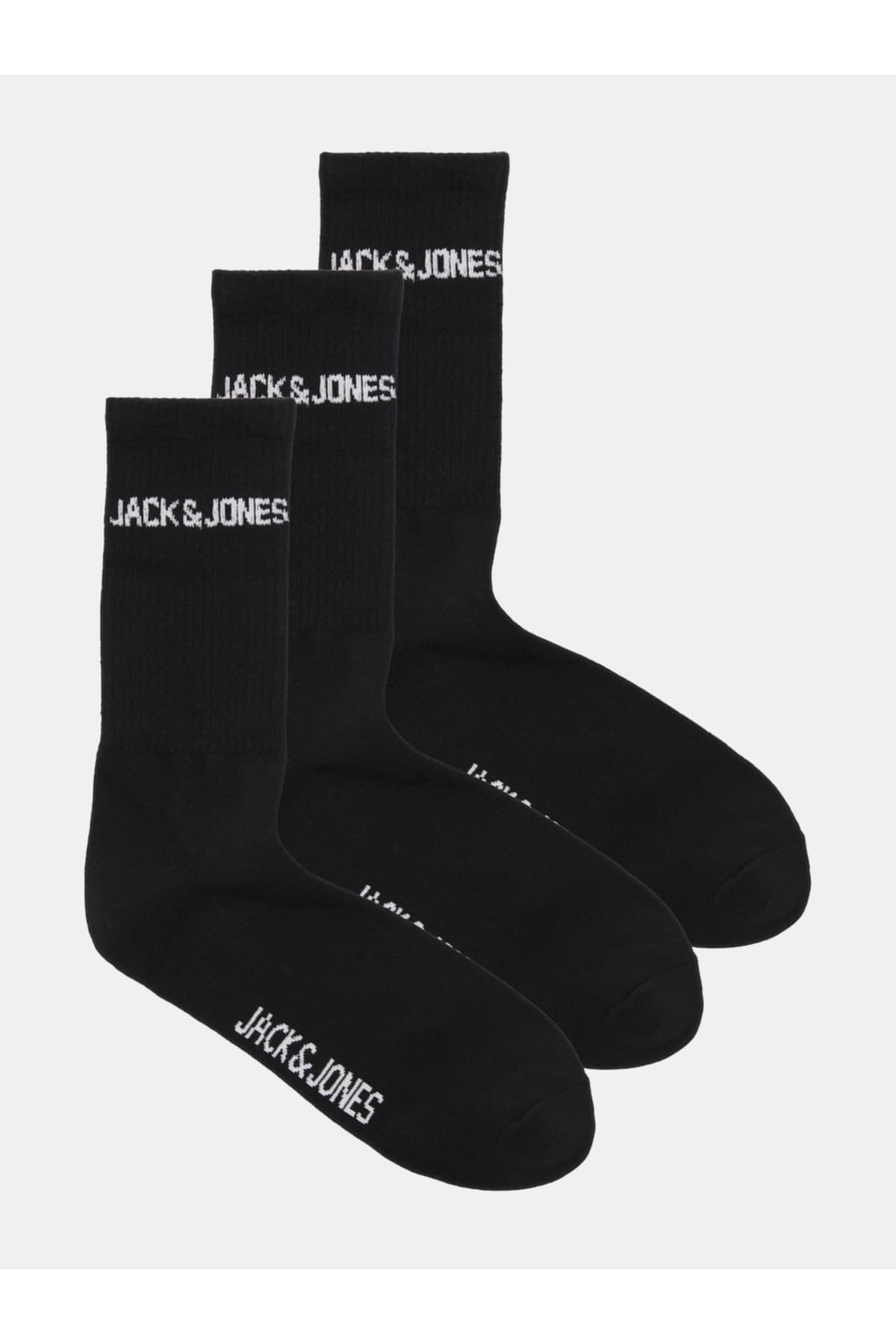 جوراب ورزشی مردانه Jack & Jones بسته 3 تایی مدل Melvin جوراب ورزشی مردانه Jack & Jones بسته 3 تایی مدل Melvin