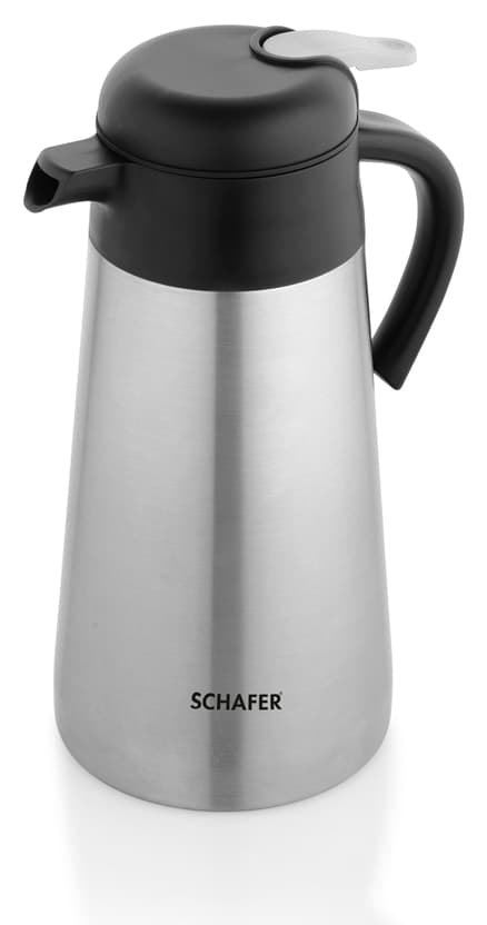 فلاسک Schafer نقرهای استیل 2 L Kitchenhouse فلاسک Schafer نقرهای استیل 2 L Kitchenhouse