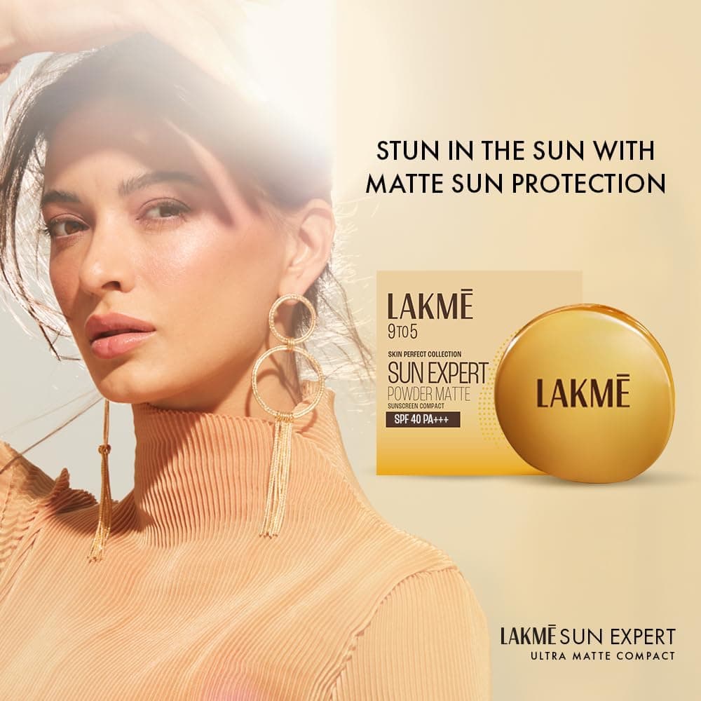 پنکیک فشرده LAKMÉ Sun Expert Ultra Matte SPF 40 PA+++ 7 gm پنکیک فشرده LAKMÉ Sun Expert Ultra Matte SPF 40 PA+++ 7 gm
