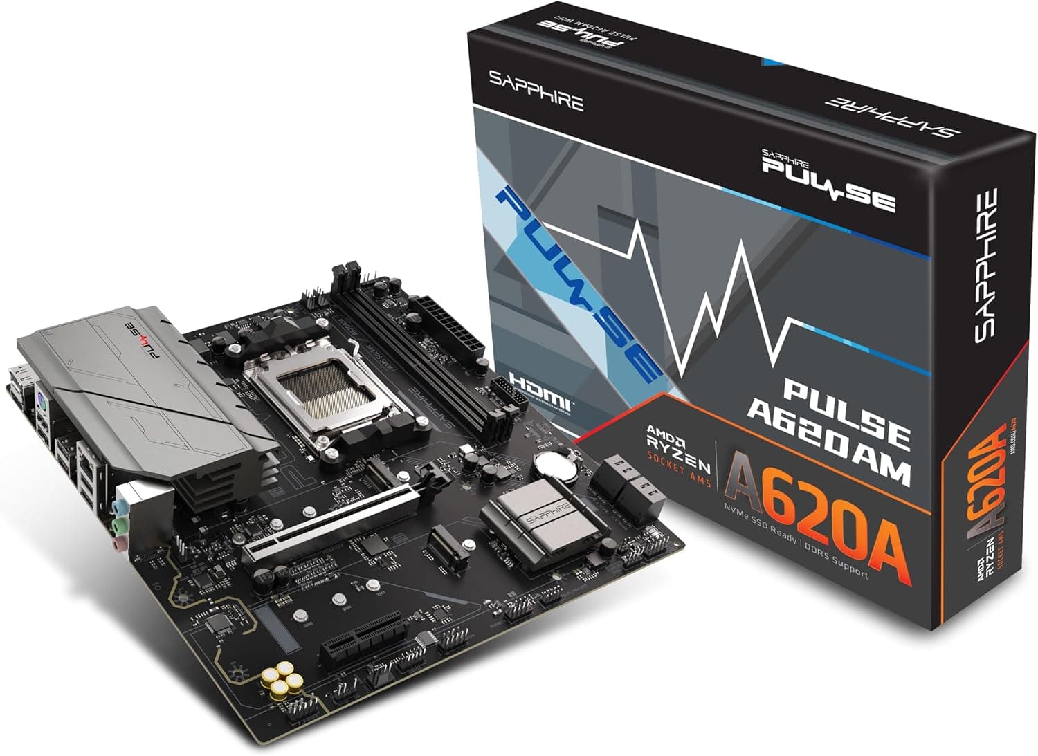 مادربرد Sapphire AMD AM5 mATX مدل PULSE A620AM 52118-03-40G مادربرد Sapphire AMD AM5 mATX مدل PULSE A620AM 52118-03-40G