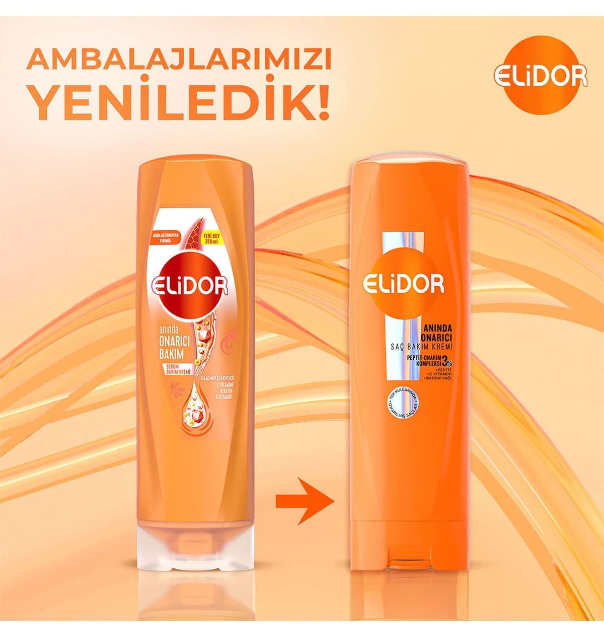 کرم سرم مراقبتی Elidor Superblend ترمیم کننده فوری با ویتامین C کراتین و سرامید 2×350ml کرم سرم مراقبتی Elidor Superblend ترمیم کننده فوری با ویتامین C کراتین و سرامید 2×350ml