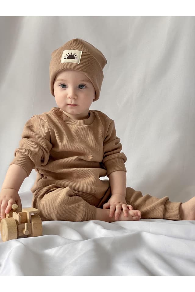 ست سهتکه کلاهدار MiaBaby ست سهتکه کلاهدار MiaBaby