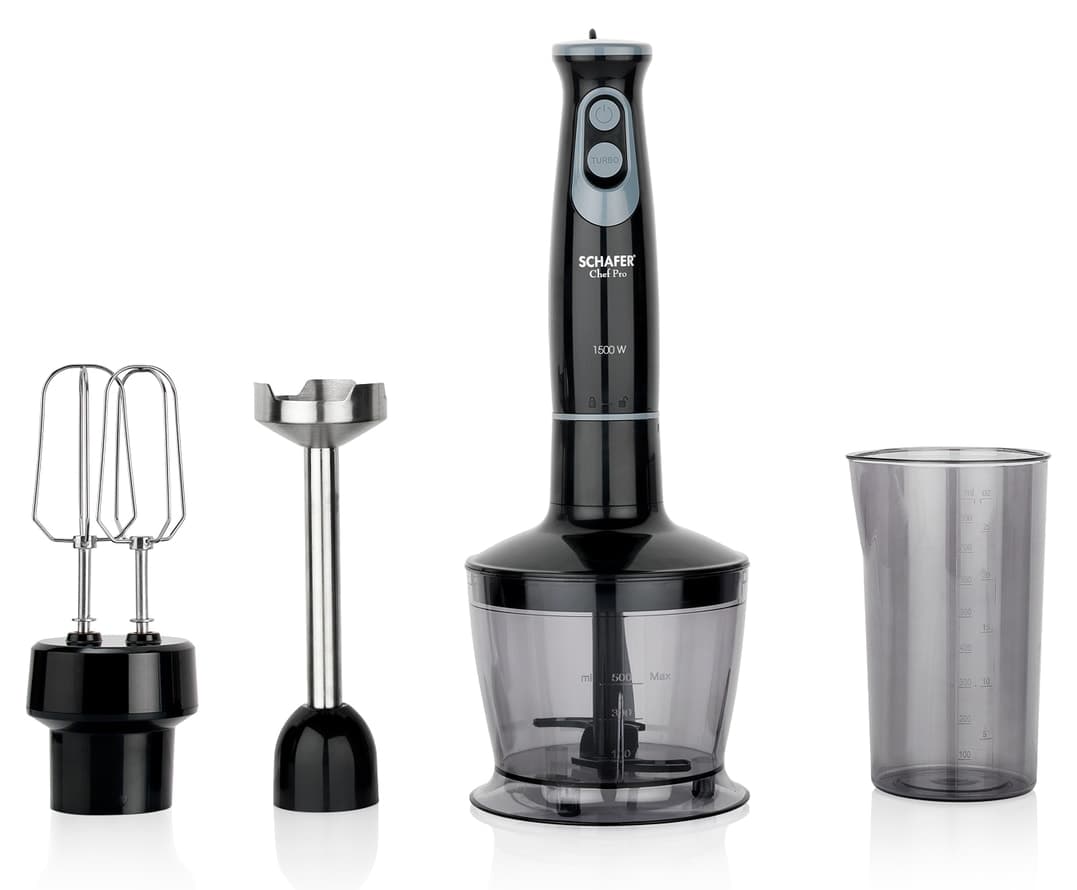 ست گوشتکوب برقی Schafer مشکی Chef Pro ست گوشتکوب برقی Schafer مشکی Chef Pro