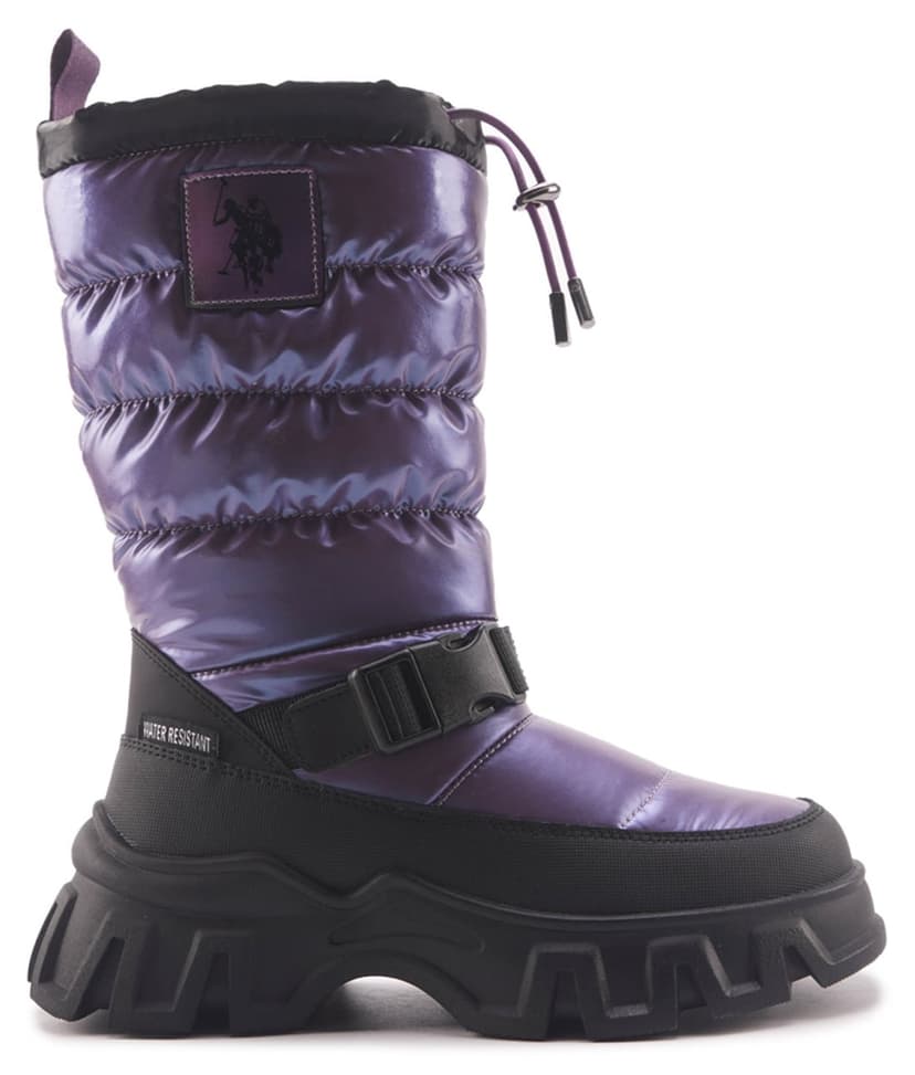 چکمه دخترانه U.S. Polo Assn. بنفش مدل PORETTA 4PR چکمه دخترانه U.S. Polo Assn. بنفش مدل PORETTA 4PR