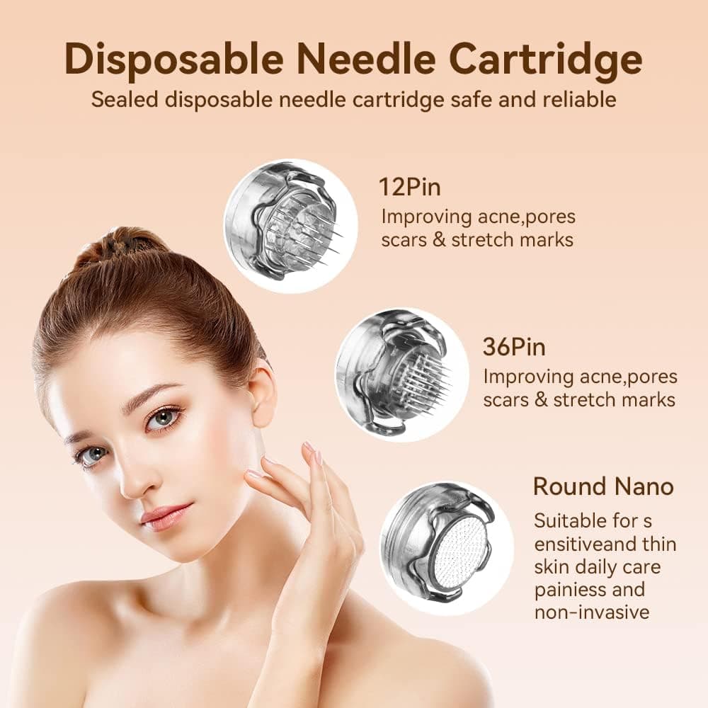 قلم میکرونیدلینگ Charme Princesse Dr.Pen A10 بیسیم با ۲۲ سوزن کارتریج یدکی مدل EM4801KIT-EU قلم میکرونیدلینگ Charme Princesse Dr.Pen A10 بیسیم با ۲۲ سوزن کارتریج یدکی مدل EM4801KIT-EU