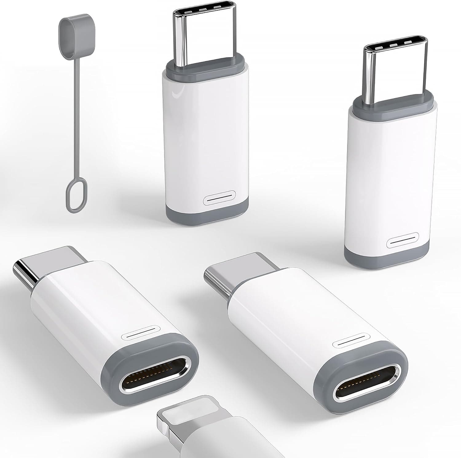 مبدل 2 عددی Lightning به USB C برای iPhone 15/16/16 Pro Max/Plus و Samsung S24 برند ZVGMOOE انتقال شارژ و داده مبدل 2 عددی Lightning به USB C برای iPhone 15/16/16 Pro Max/Plus و Samsung S24 برند ZVGMOOE انتقال شارژ و داده