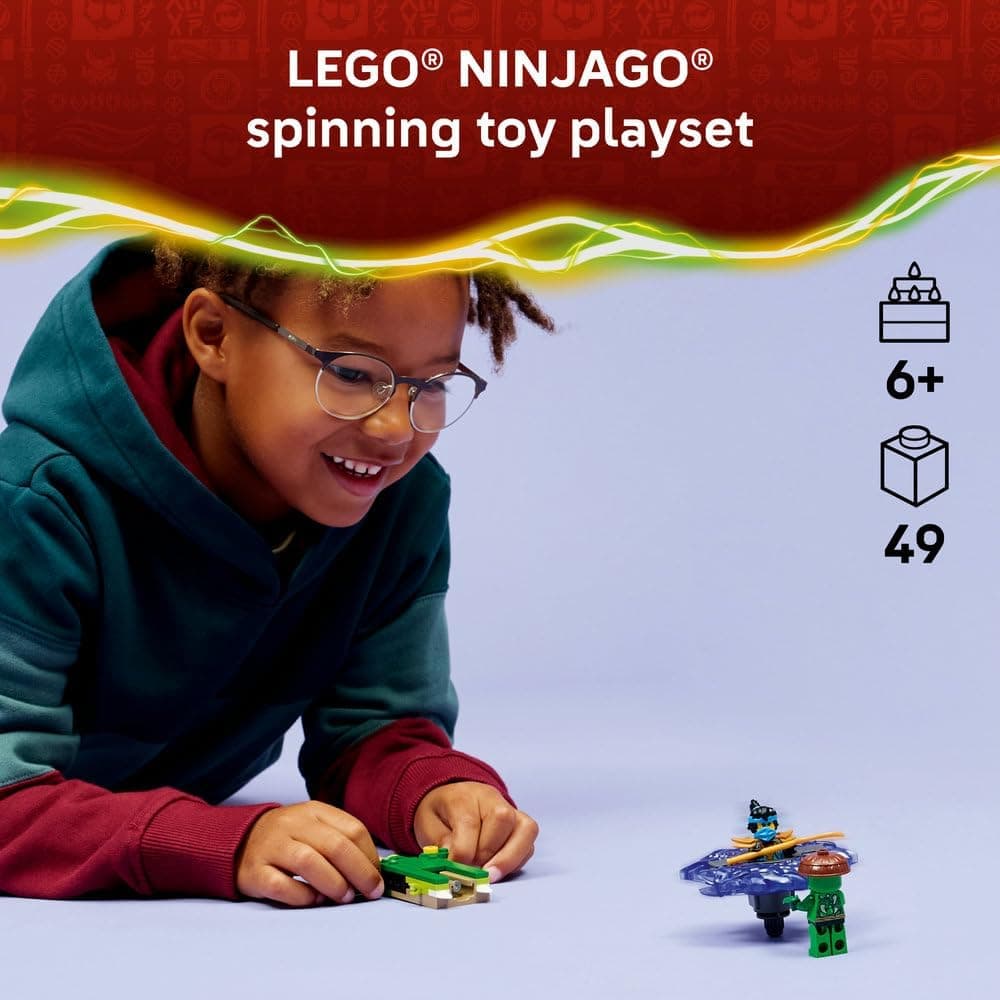 لگو NINJAGO ست اسباببازی مدل Nya vs. Mutation Monster Spinner 71849 لگو NINJAGO ست اسباببازی مدل Nya vs. Mutation Monster Spinner 71849