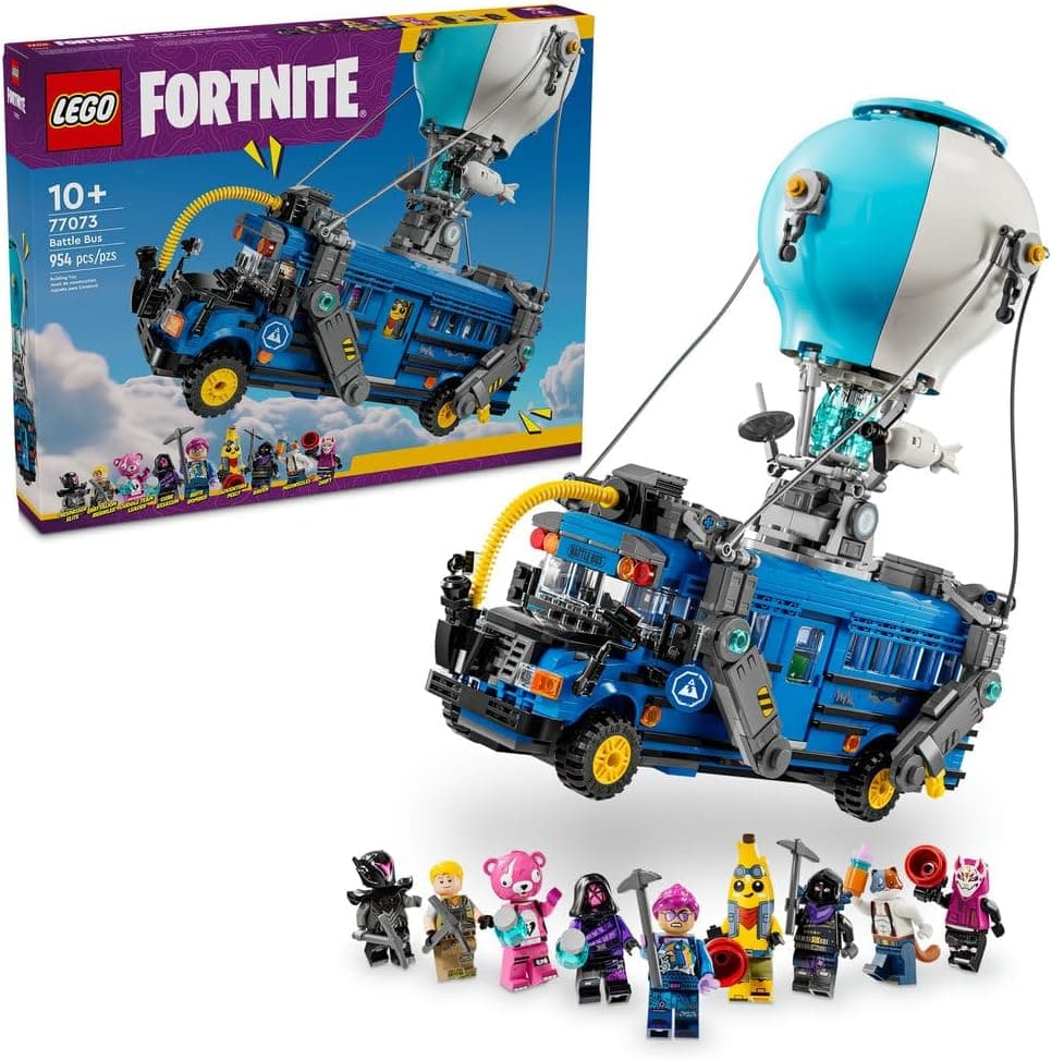 لگو Fortnite مدل Battle Bus 77073 لگو Fortnite مدل Battle Bus 77073