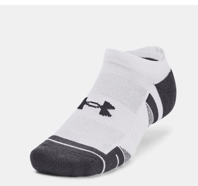 جوراب یونیسکس Under Armour بدون ساق UA Performance Tech 3 تایی مدل 1379503-100 جوراب یونیسکس Under Armour بدون ساق UA Performance Tech 3 تایی مدل 1379503-100
