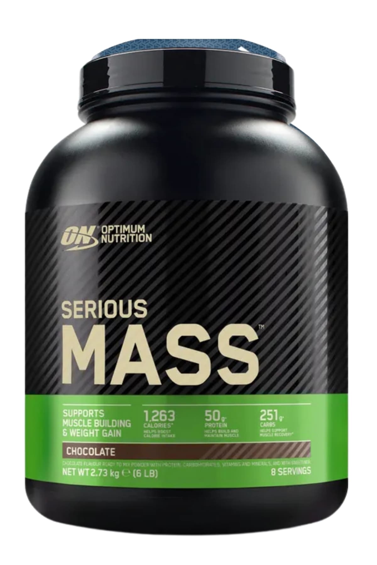 مکمل افزایش وزن و عضلهسازی Optimum Nutrition Serious Mass شکلاتی 2.73kg 8 سروینگ مکمل افزایش وزن و عضلهسازی Optimum Nutrition Serious Mass شکلاتی 2.73kg 8 سروینگ