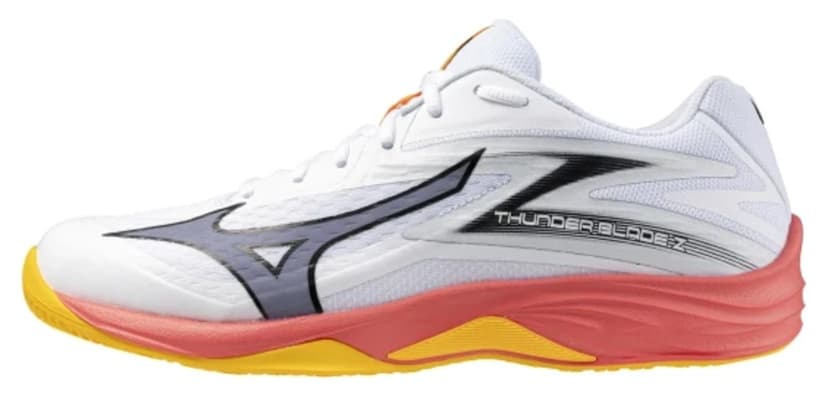 کفش والیبال زنانه Mizuno سفید مدل Thunder Blade Z کفش والیبال زنانه Mizuno سفید مدل Thunder Blade Z
