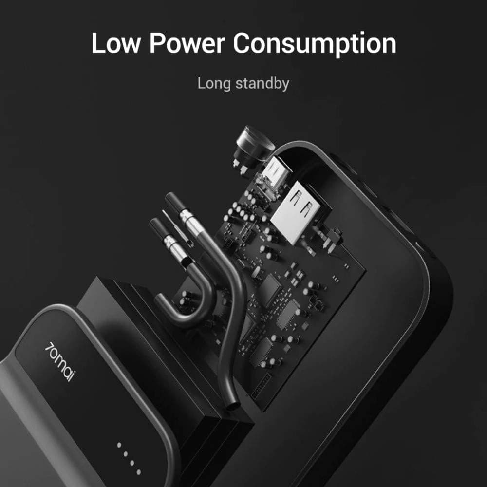 جامپاستارتر خودرو 70mai با جریان پیک 600A، 11100mAH، مناسب موتورهای بنزینی تا 4.0L و دیزلی تا 2.0L جامپاستارتر خودرو 70mai با جریان پیک 600A، 11100mAH، مناسب موتورهای بنزینی تا 4.0L و دیزلی تا 2.0L