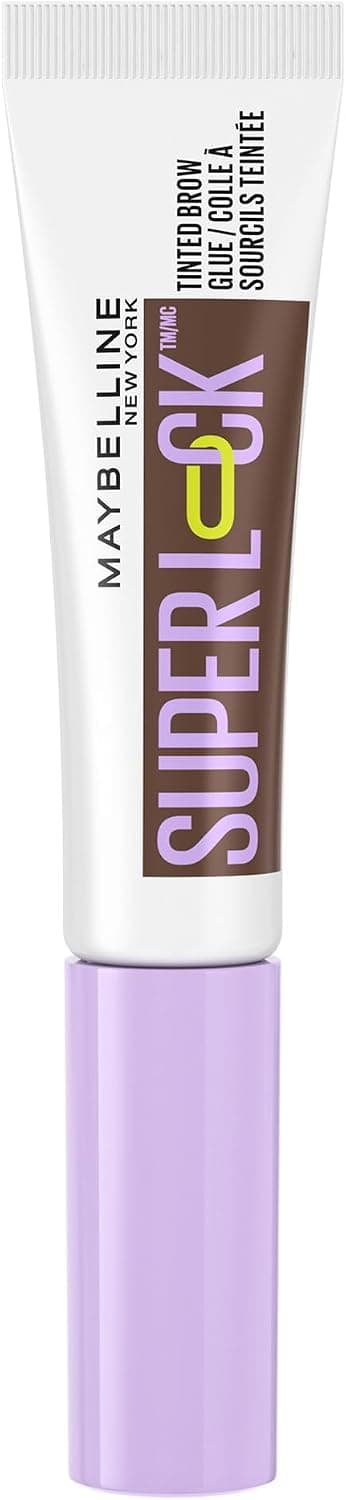 ریمل تثبیتکننده ابرو MAYBELLINE Super Lock Brow Glue قهوهای تیره ریمل تثبیتکننده ابرو MAYBELLINE Super Lock Brow Glue قهوهای تیره