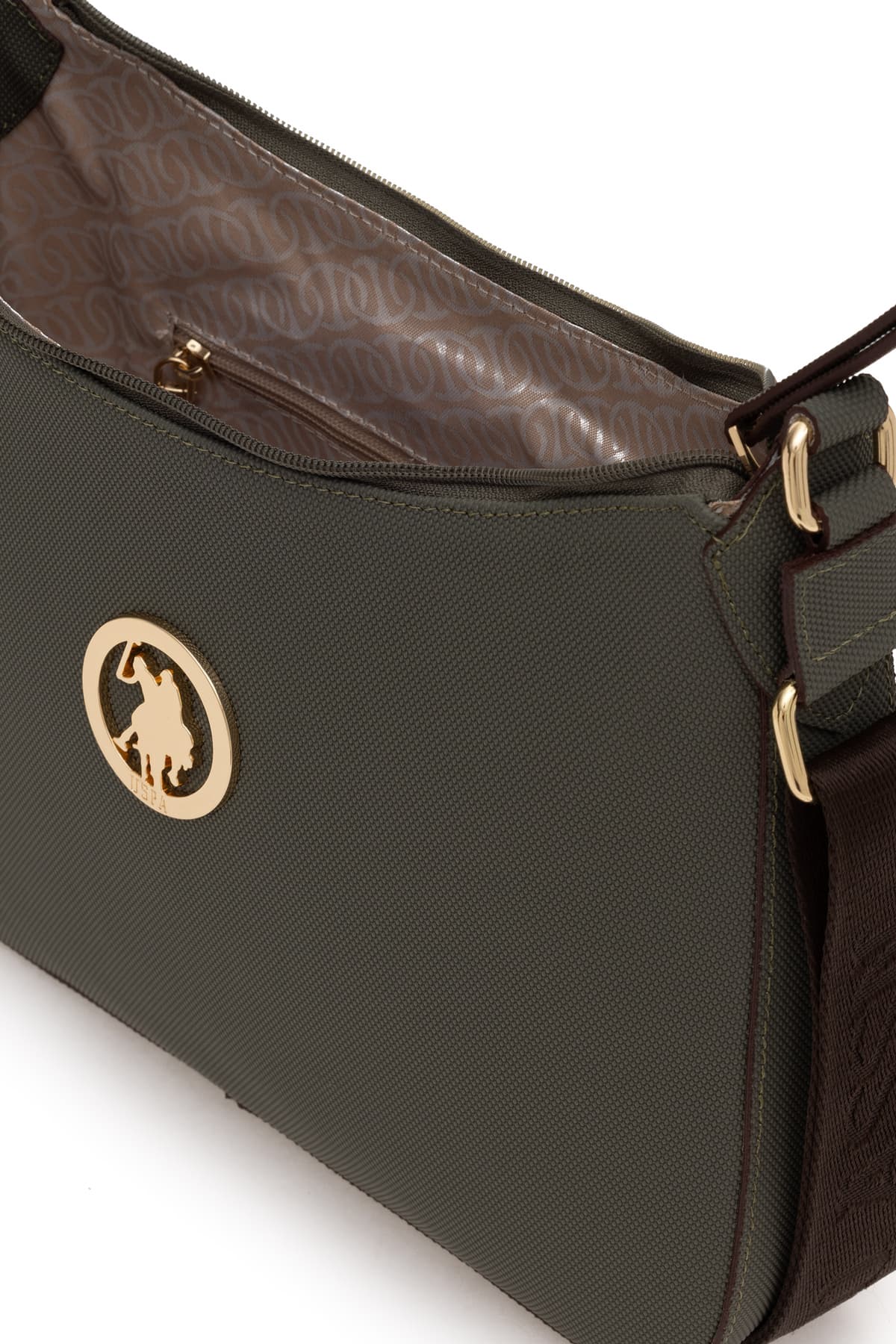 کیف دوشی زنانه U.S. Polo Assn. خاکی روشن مدل 50293684-VR183 کیف دوشی زنانه U.S. Polo Assn. خاکی روشن مدل 50293684-VR183