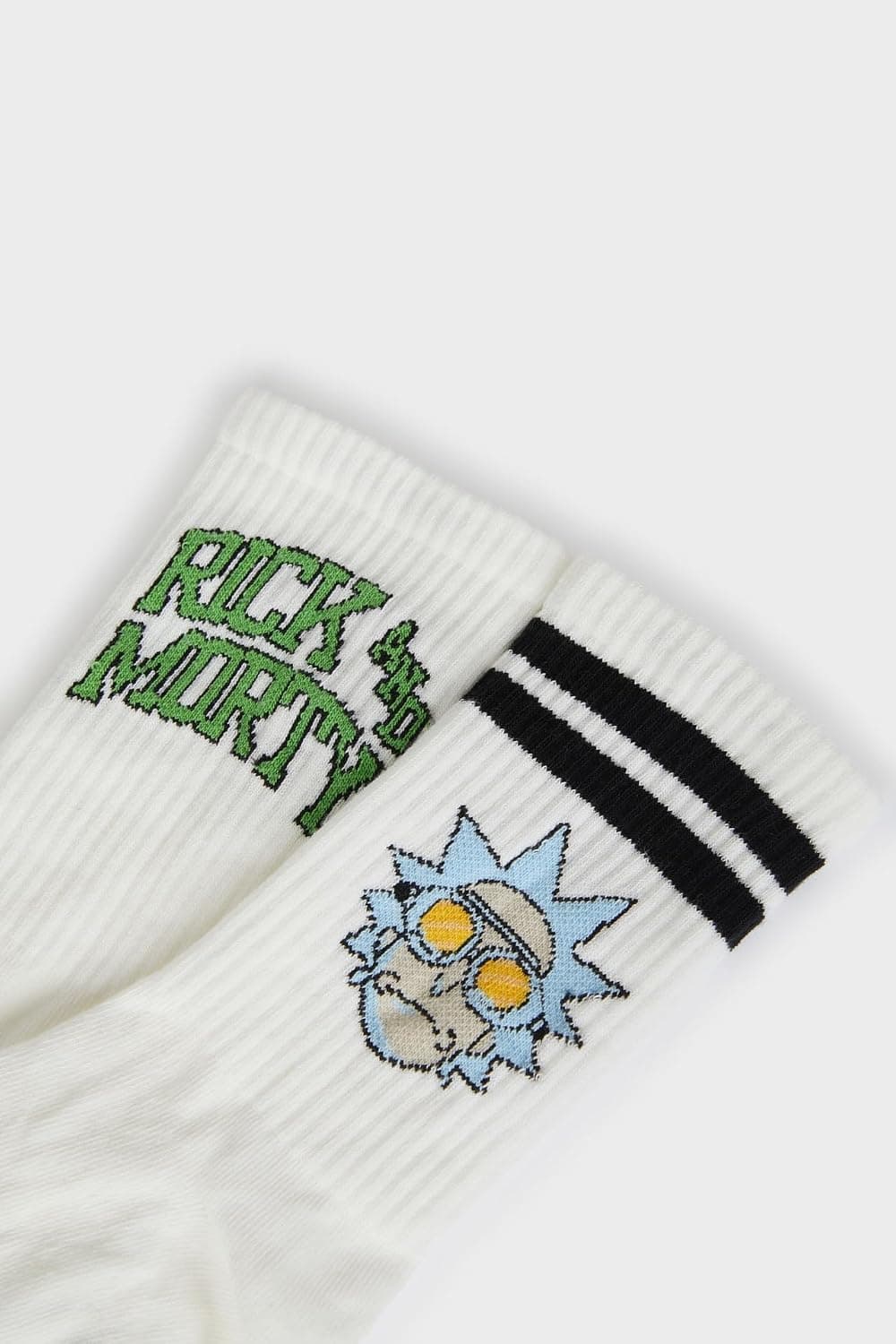 جوراب مردانه DeFacto بلند نخی طرح Rick and Morty 2 عددی جوراب مردانه DeFacto بلند نخی طرح Rick and Morty 2 عددی