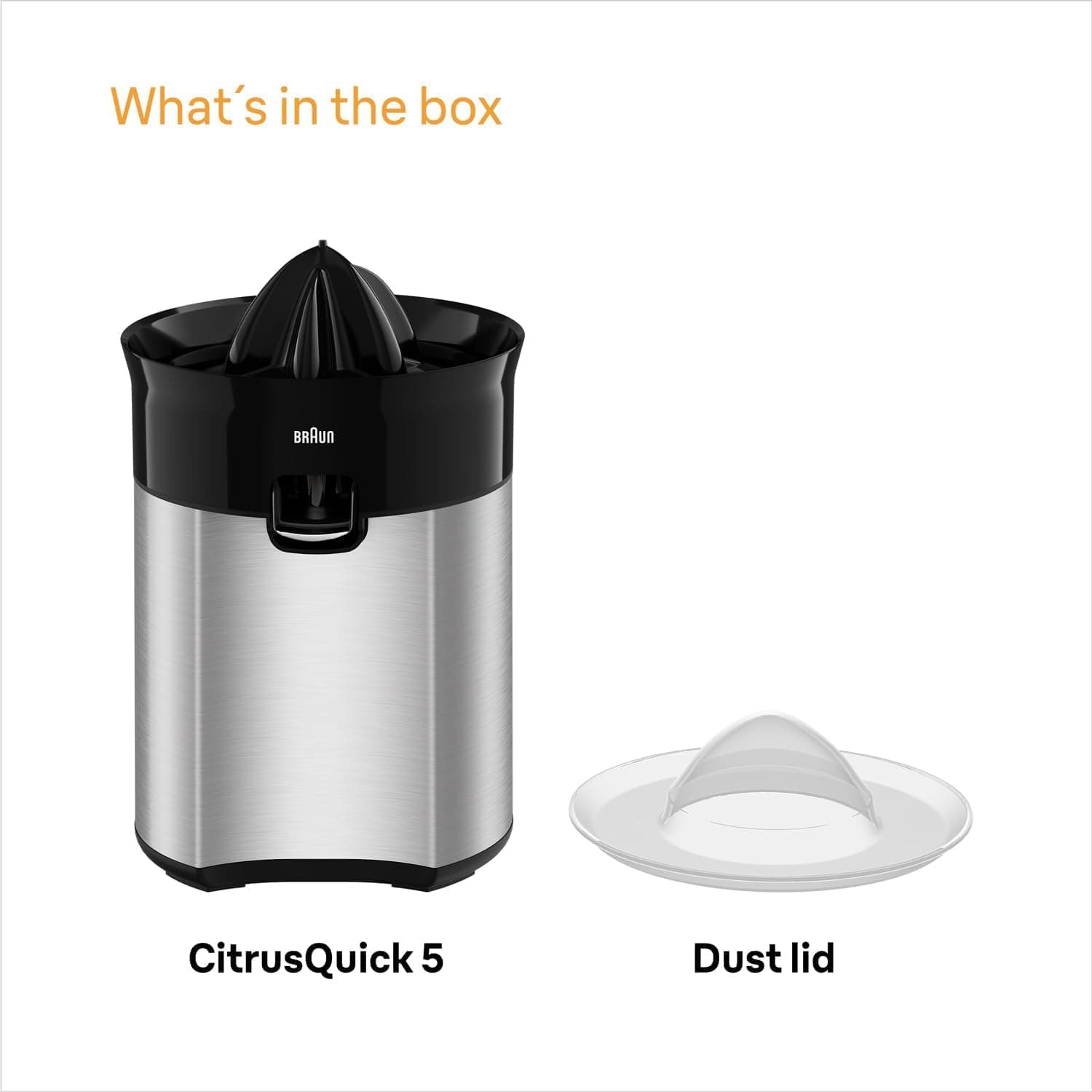 آبمیوهگیری مرکبات Braun Citrus Quick 5 مدل CJ 5050 مشکی فلزی آبمیوهگیری مرکبات Braun Citrus Quick 5 مدل CJ 5050 مشکی فلزی