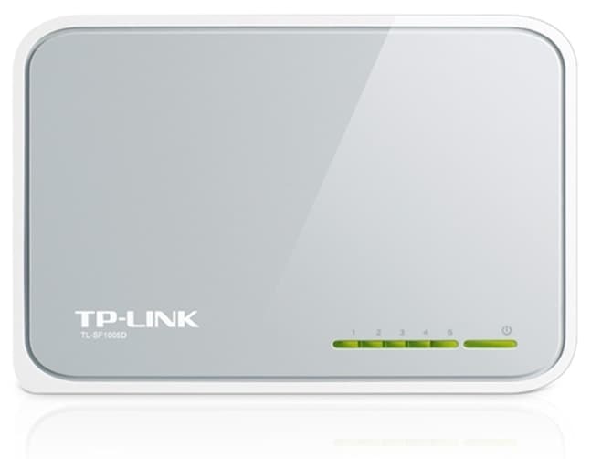 سوئیچ شبکه Tp-Link پنجپورت مگابیتی غیرمدیریتی رومیزی مدل Tl-sf1005d سوئیچ شبکه Tp-Link پنجپورت مگابیتی غیرمدیریتی رومیزی مدل Tl-sf1005d