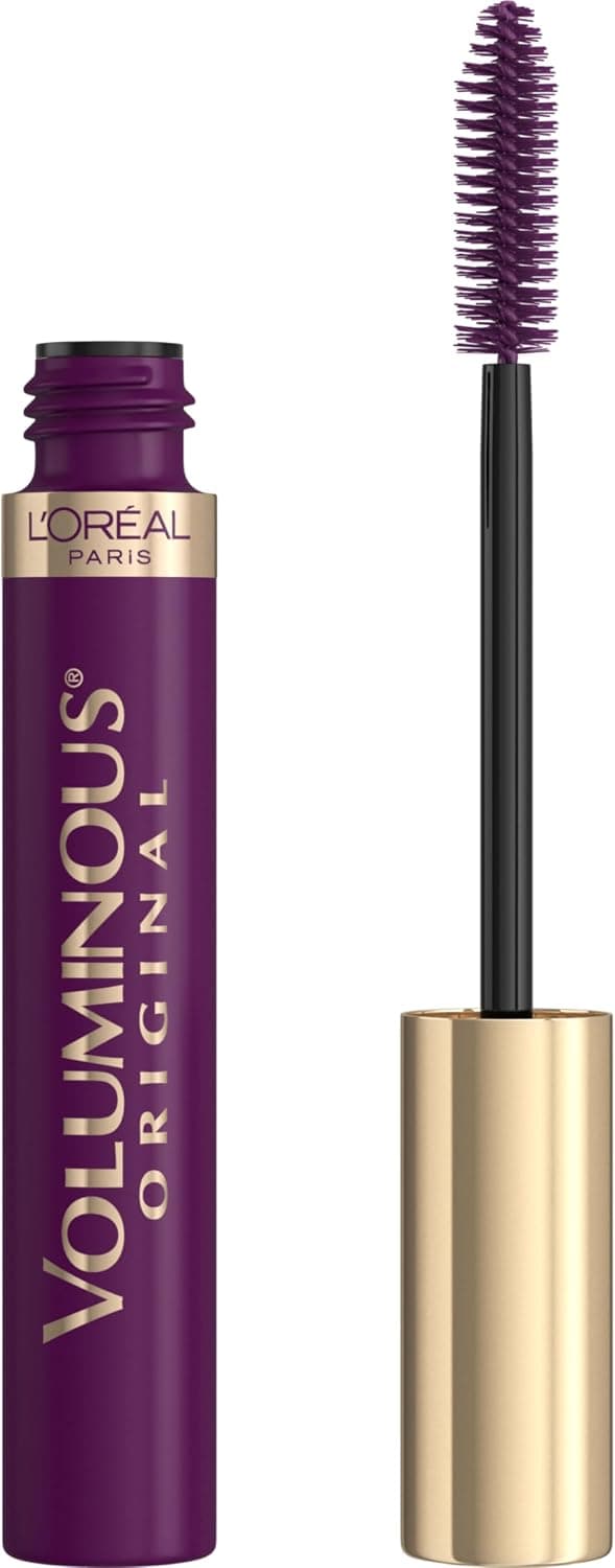 ریمل L'Oréal Paris Voluminous حجمدهنده و بلندکننده قابلشستشو بنفش تیره 0.26 fl oz ریمل L'Oréal Paris Voluminous حجمدهنده و بلندکننده قابلشستشو بنفش تیره 0.26 fl oz