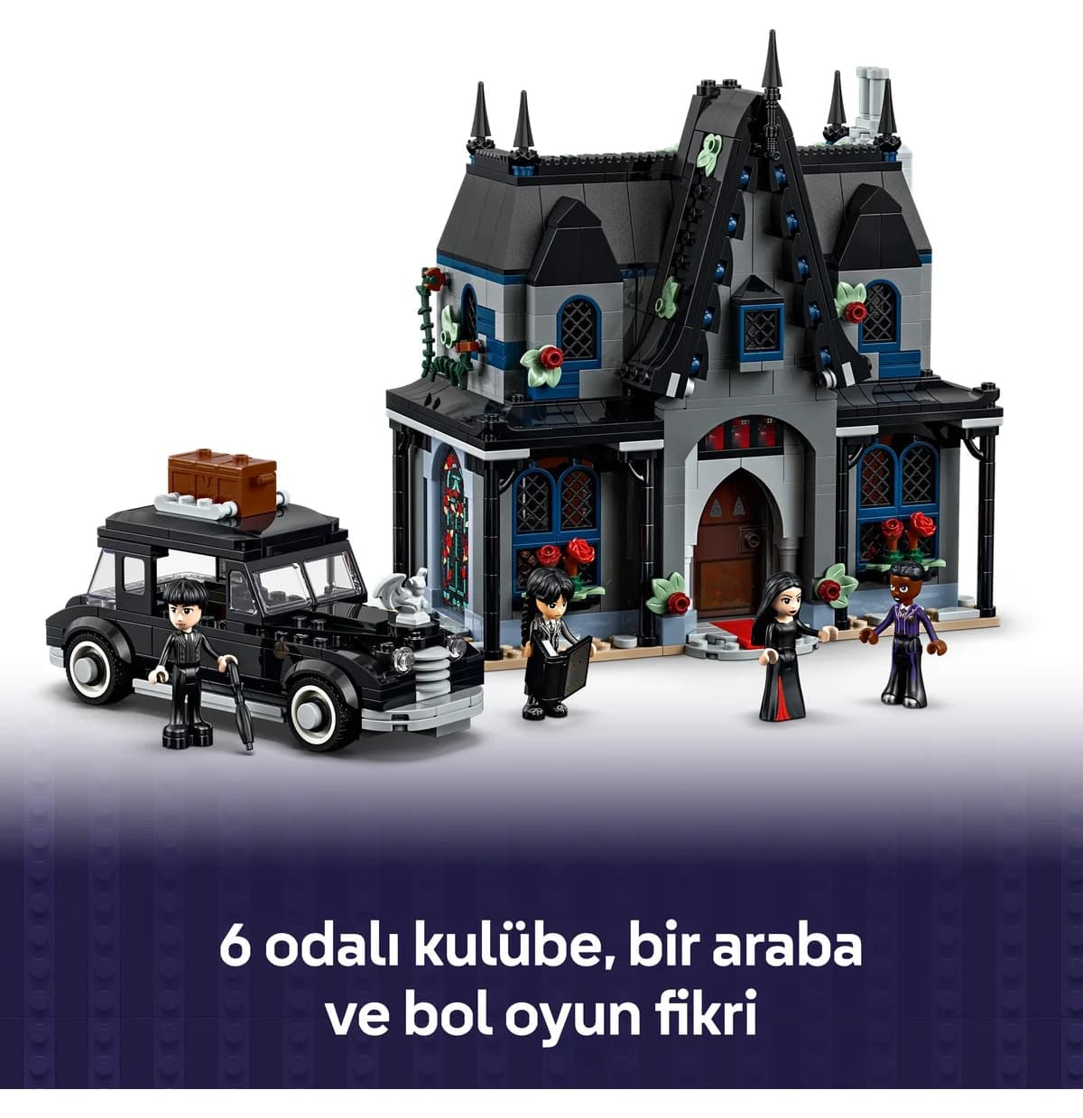 لگو Wednesday Morticia'nın Evi مدل 76786 با 1002 قطعه لگو Wednesday Morticia'nın Evi مدل 76786 با 1002 قطعه