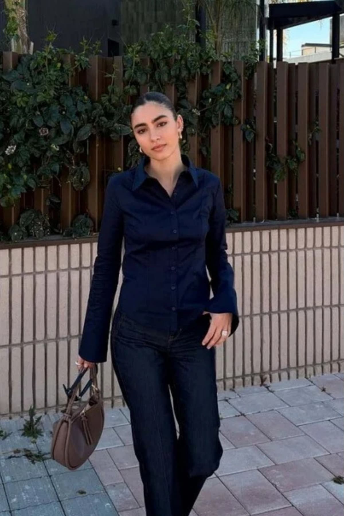 پیراهن زنانه Hola Lady سرمهای آستین بلند فیت بدنی مدل HL150 پیراهن زنانه Hola Lady سرمهای آستین بلند فیت بدنی مدل HL150