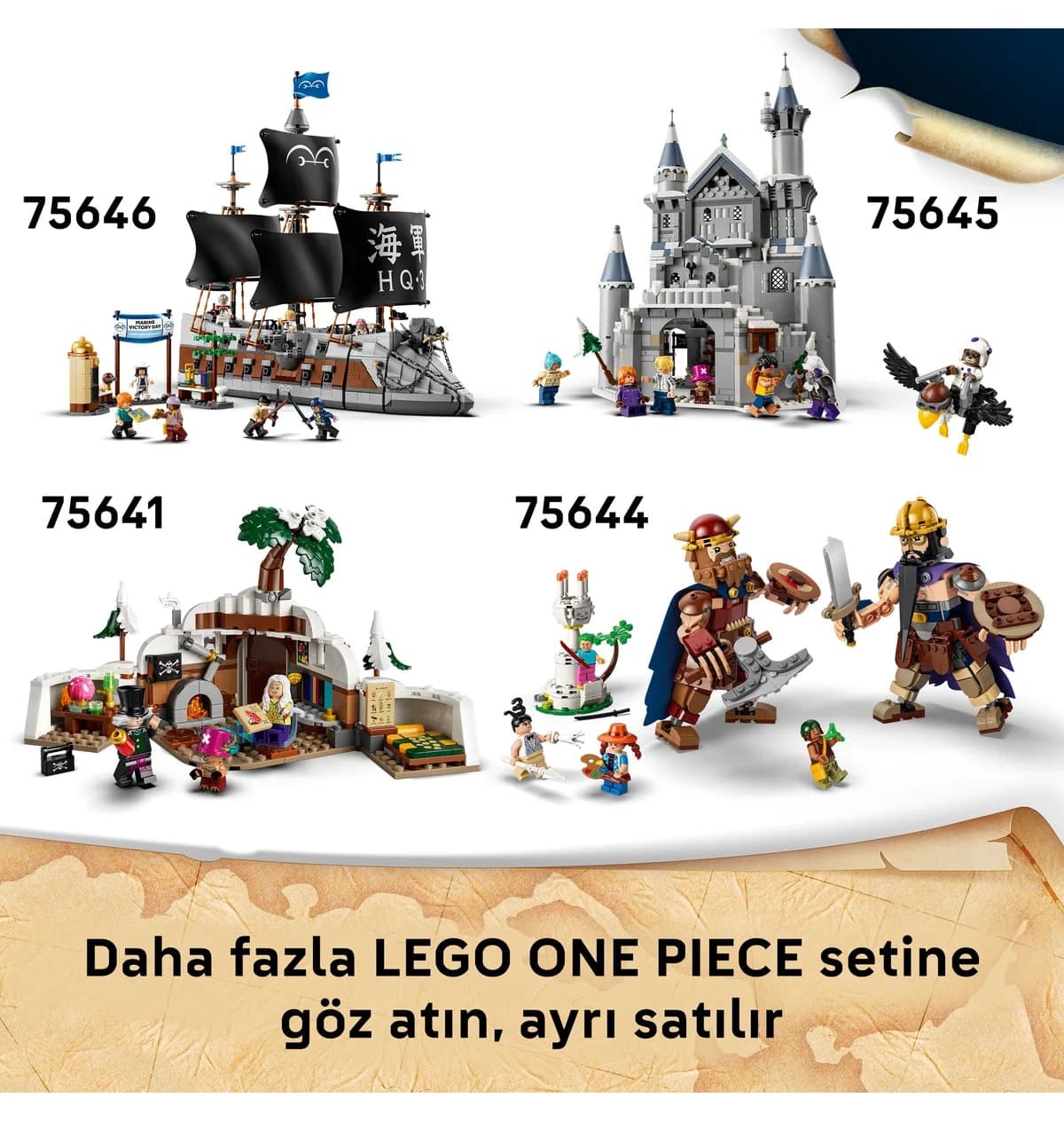 لگو ONE PIECE Tony Tony Chopper مدل 75643 با 577 قطعه لگو ONE PIECE Tony Tony Chopper مدل 75643 با 577 قطعه