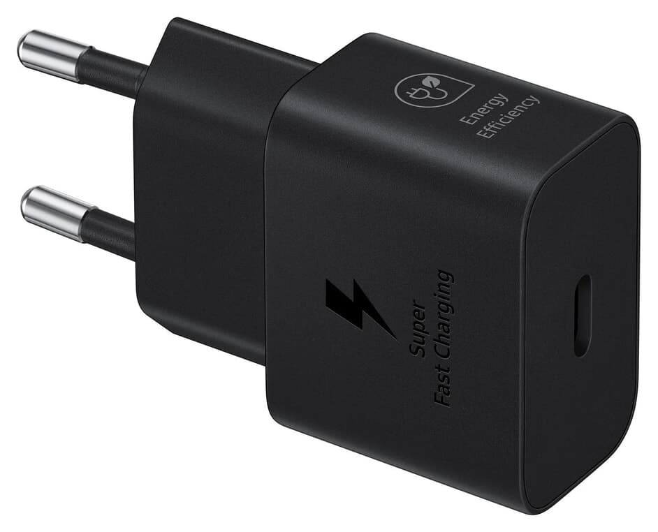 آداپتور شارژ سریع Samsung 25W Type-C مشکی مدل EP-T2510N گارانتی ترکیه آداپتور شارژ سریع Samsung 25W Type-C مشکی مدل EP-T2510N گارانتی ترکیه