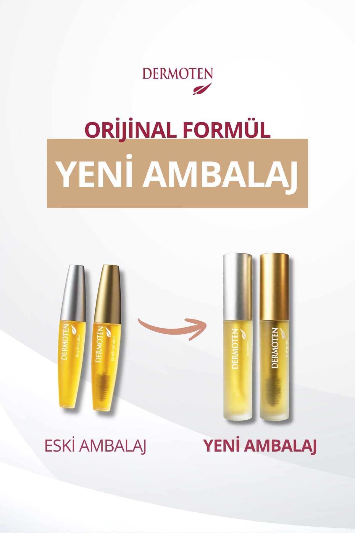 سرم تقویتکننده ابرو و مژه Dermoten با فرمول ۹۸٪ طبیعی حاوی کراتین و ویتامین E 20 ml سرم تقویتکننده ابرو و مژه Dermoten با فرمول ۹۸٪ طبیعی حاوی کراتین و ویتامین E 20 ml