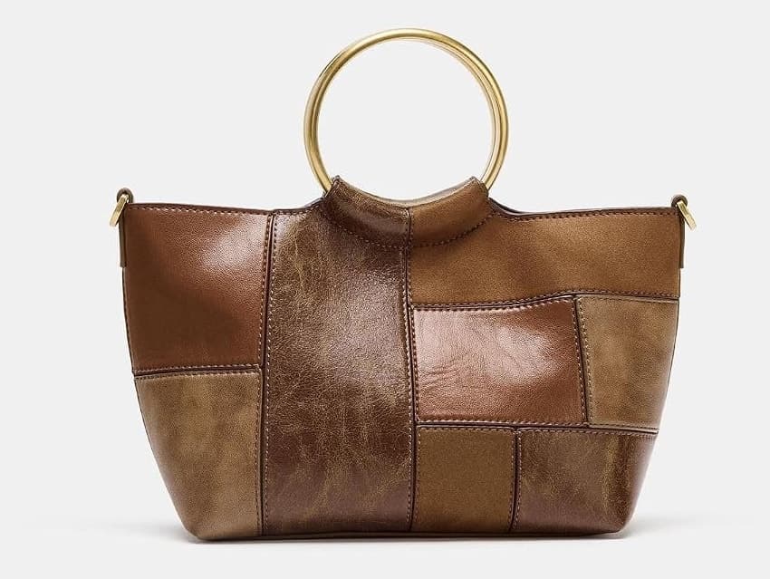کیف کوچک کیسهای Zara Z1:bags پچورک با دسته سخت چندرنگ کیف کوچک کیسهای Zara Z1:bags پچورک با دسته سخت چندرنگ