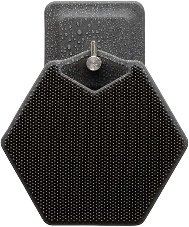ست اسکرابر بدن و قلاب نگهدارنده TERRIFI سیلیکونی مشکی ست اسکرابر بدن و قلاب نگهدارنده TERRIFI سیلیکونی مشکی