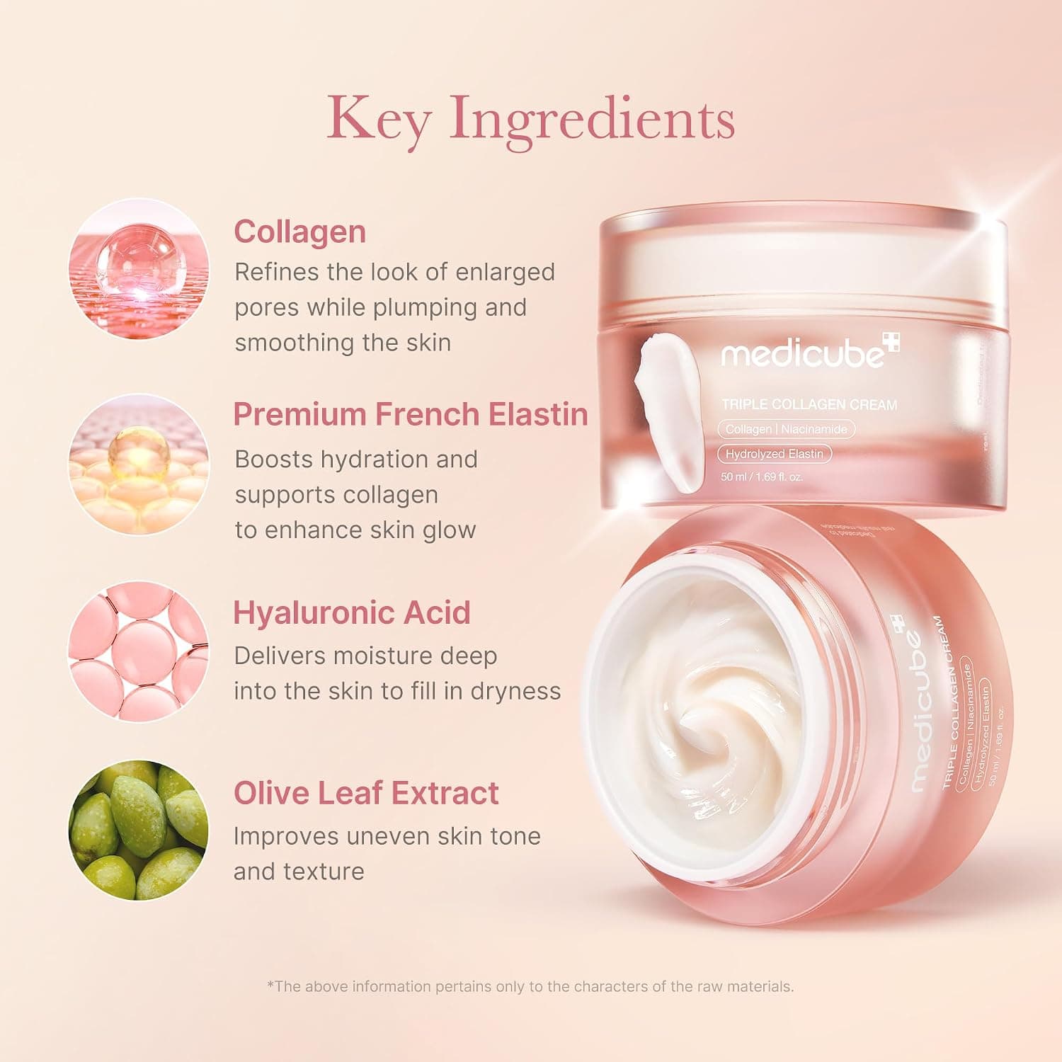 کرم مرطوبکننده medicube Triple Collagen با هیالورونیک اسید و Shea Butter 1.69 oz کرم مرطوبکننده medicube Triple Collagen با هیالورونیک اسید و Shea Butter 1.69 oz