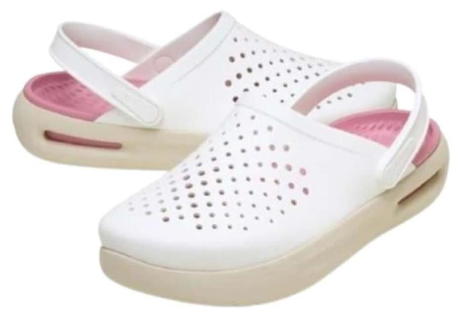 دمپایی زنانه Crocs InMotion Clog سفید مدل 209964-100 دمپایی زنانه Crocs InMotion Clog سفید مدل 209964-100