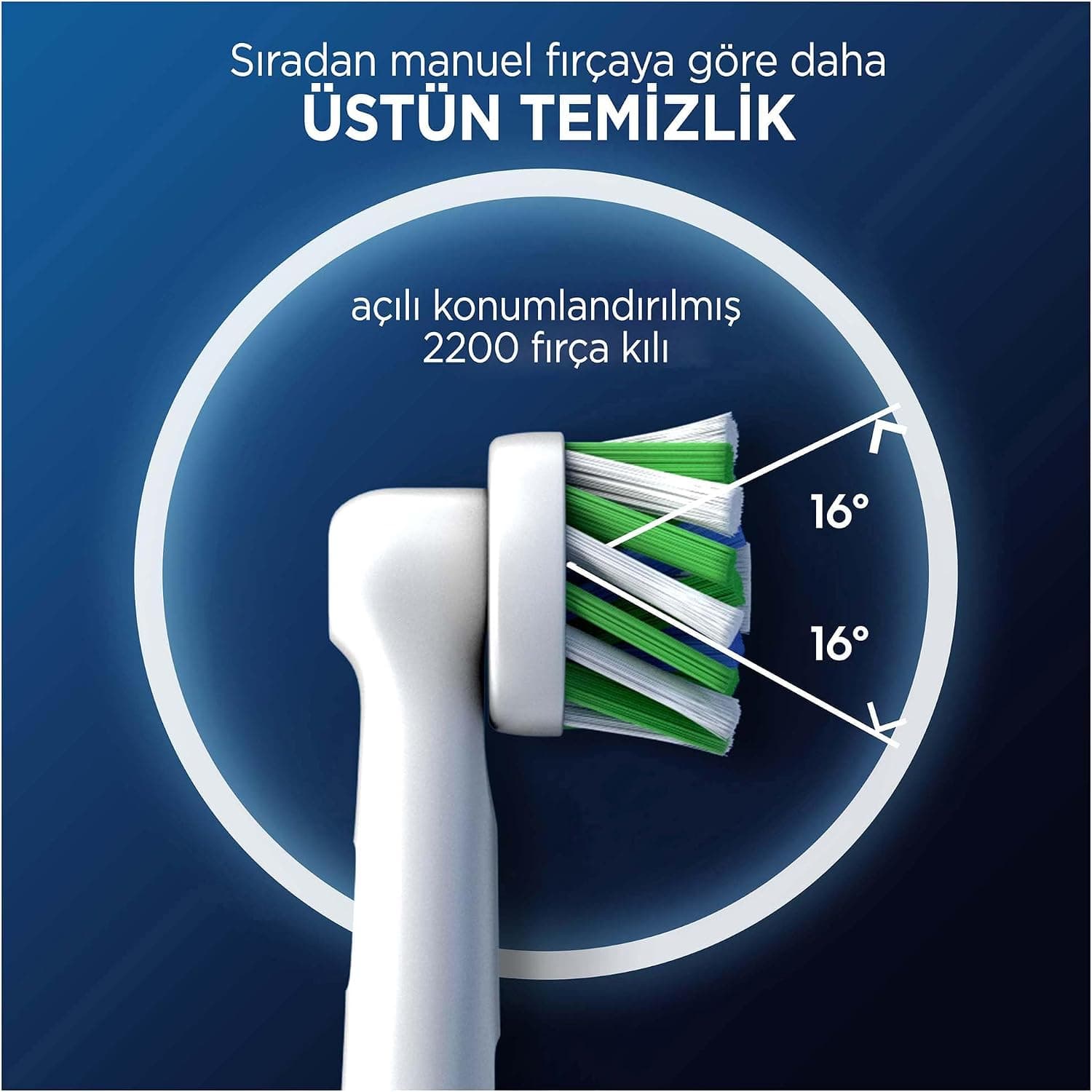 سری یدکی مسواک برقی Oral-B مدل Cross Action بسته 9 عددی سری یدکی مسواک برقی Oral-B مدل Cross Action بسته 9 عددی