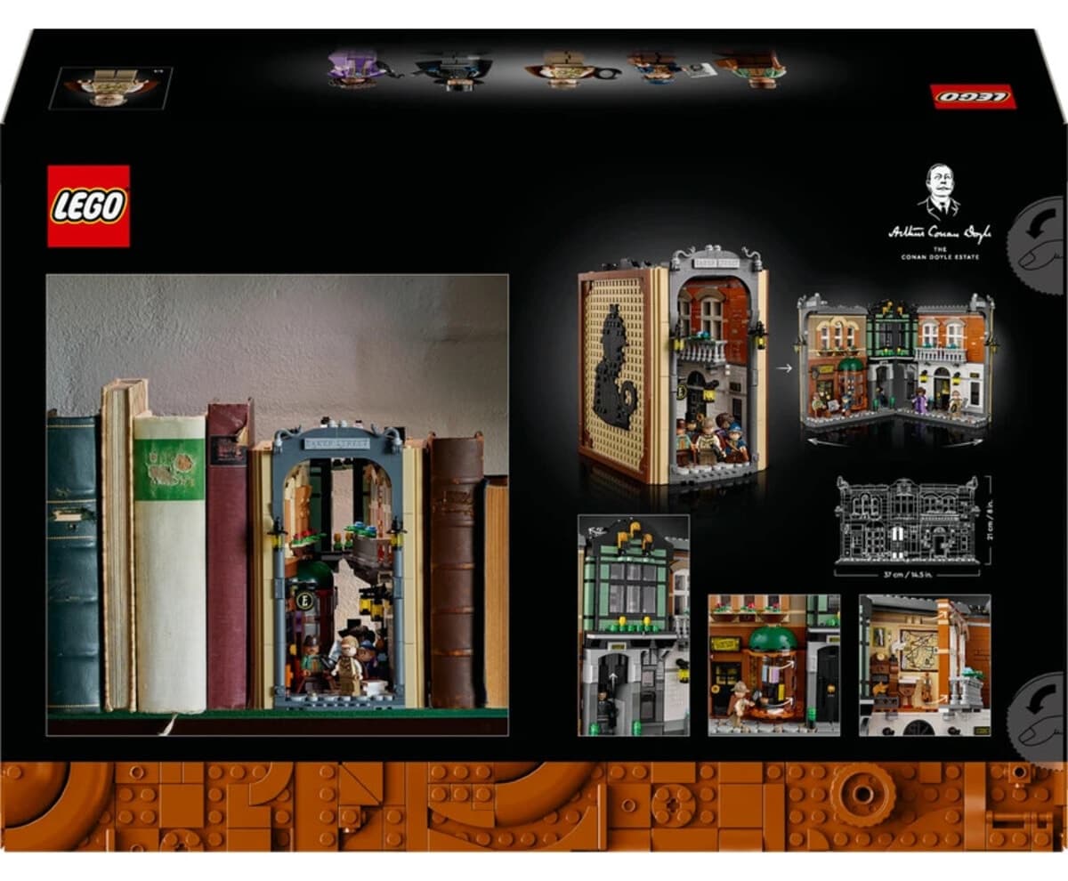لگو Icons Sherlock Holmes کلکسیونی بزرگسالان مدل 10351 لگو Icons Sherlock Holmes کلکسیونی بزرگسالان مدل 10351