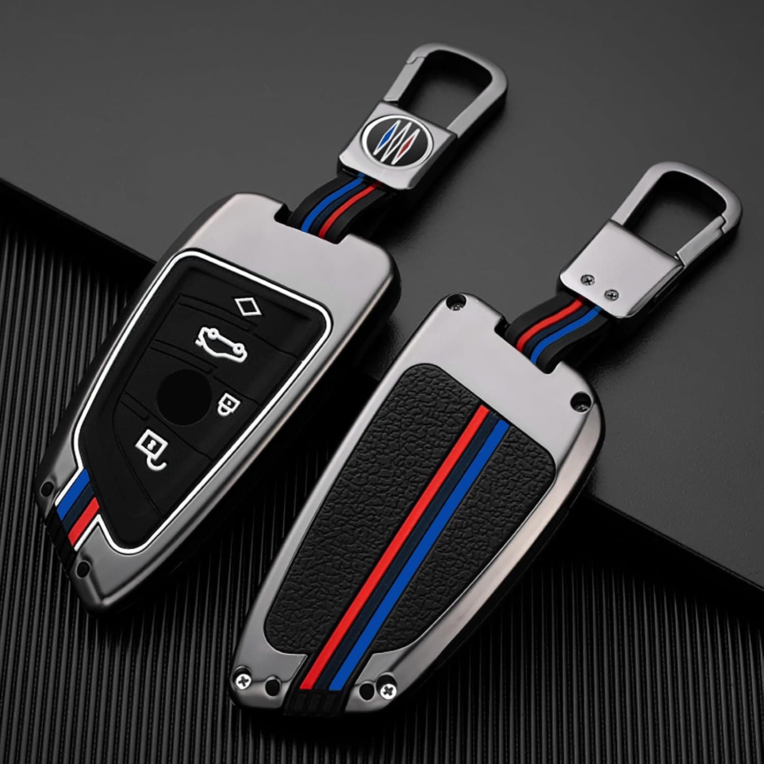 کاور سوئیچ OLLEN فلزی خاکستری BMW سری 2/5/6/7 X1/X2/X3/X5/X6 GT کاور سوئیچ OLLEN فلزی خاکستری BMW سری 2/5/6/7 X1/X2/X3/X5/X6 GT