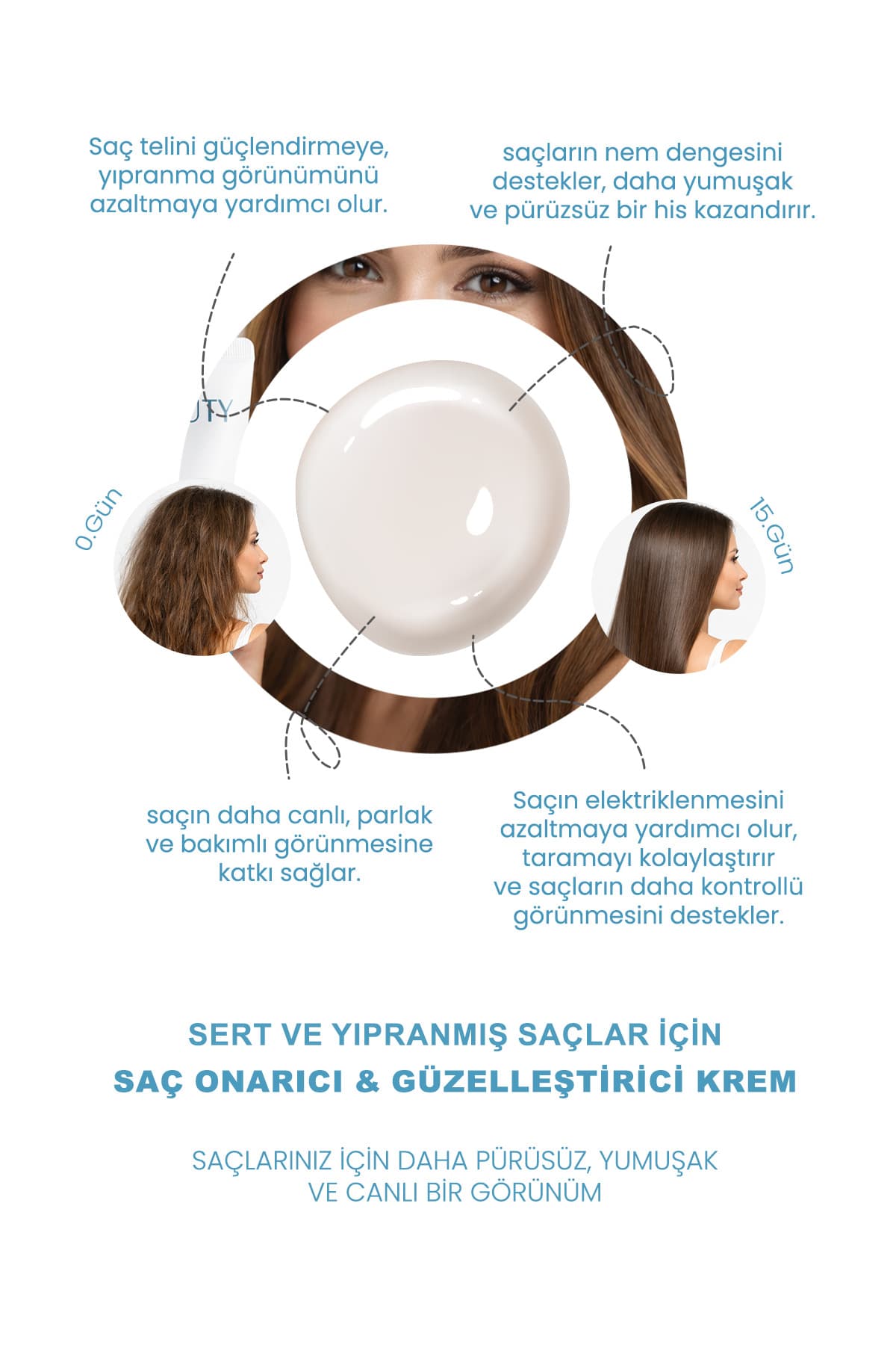 کرم مراقبت مو Embeauty ترمیمکننده و حجمدهنده Keratin Boost 200 ml کرم مراقبت مو Embeauty ترمیمکننده و حجمدهنده Keratin Boost 200 ml