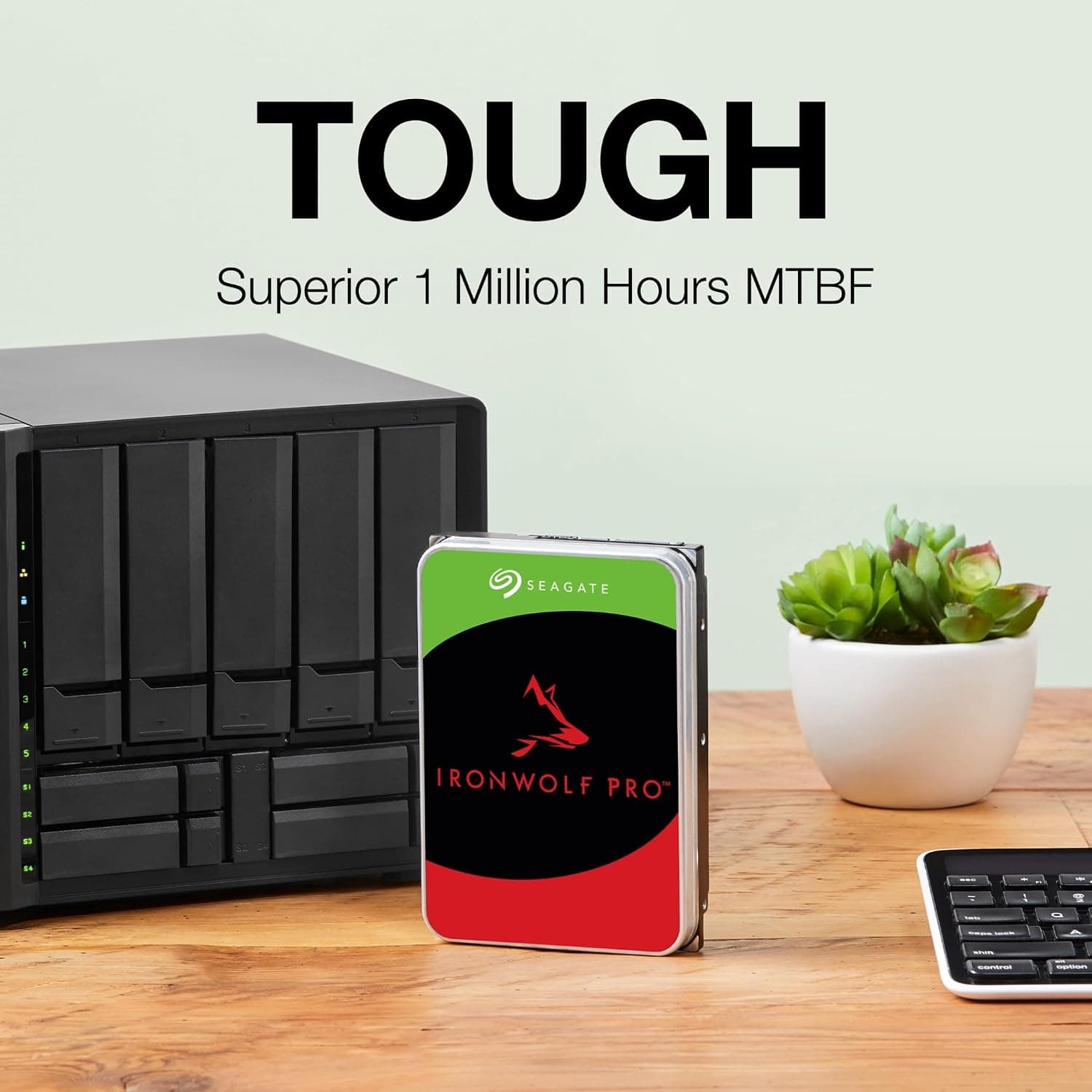 هارد دیسک داخلی NAS Seagate IronWolf 10TB CMR مدل ST10000VN000 هارد دیسک داخلی NAS Seagate IronWolf 10TB CMR مدل ST10000VN000