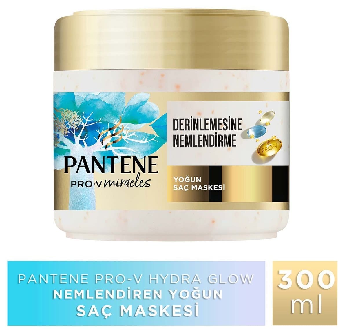 ماسک نمدهنده مو Pantene برای موهای خشک PRO-V MIRACLES Hydra Glow 300ML ماسک نمدهنده مو Pantene برای موهای خشک PRO-V MIRACLES Hydra Glow 300ML