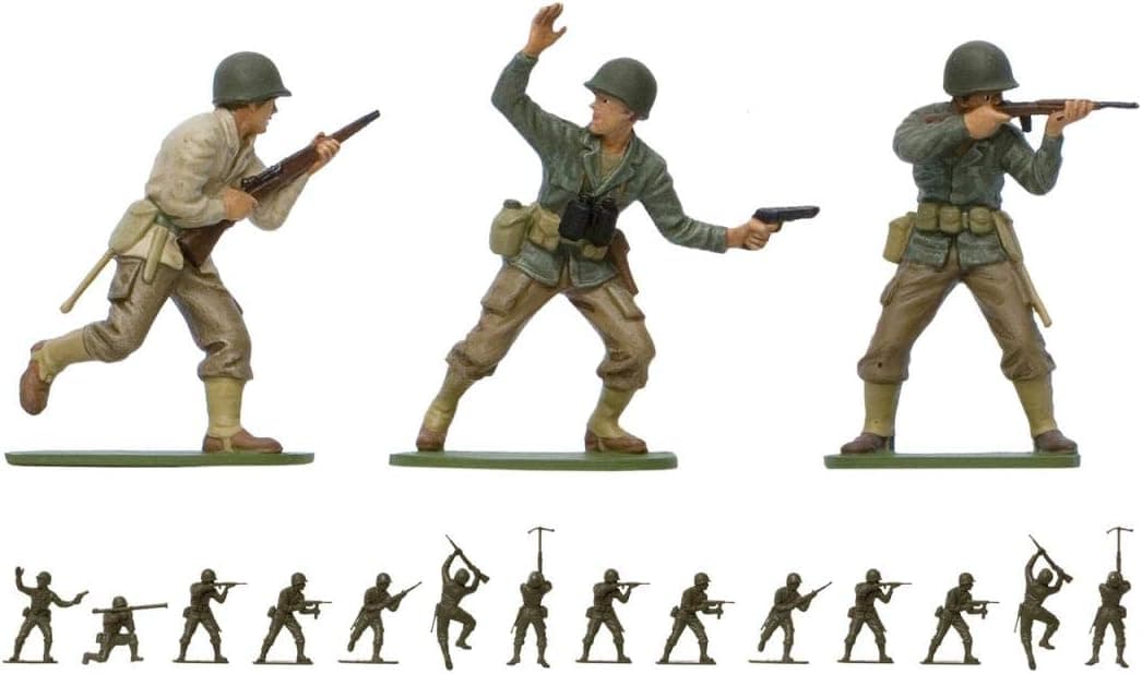 کیت ساخت مدل فیگور چتربازان آمریکایی جنگ جهانی دوم Airfix سری Vintage Classics مقیاس 1:32 مدل A02711V کیت ساخت مدل فیگور چتربازان آمریکایی جنگ جهانی دوم Airfix سری Vintage Classics مقیاس 1:32 مدل A02711V