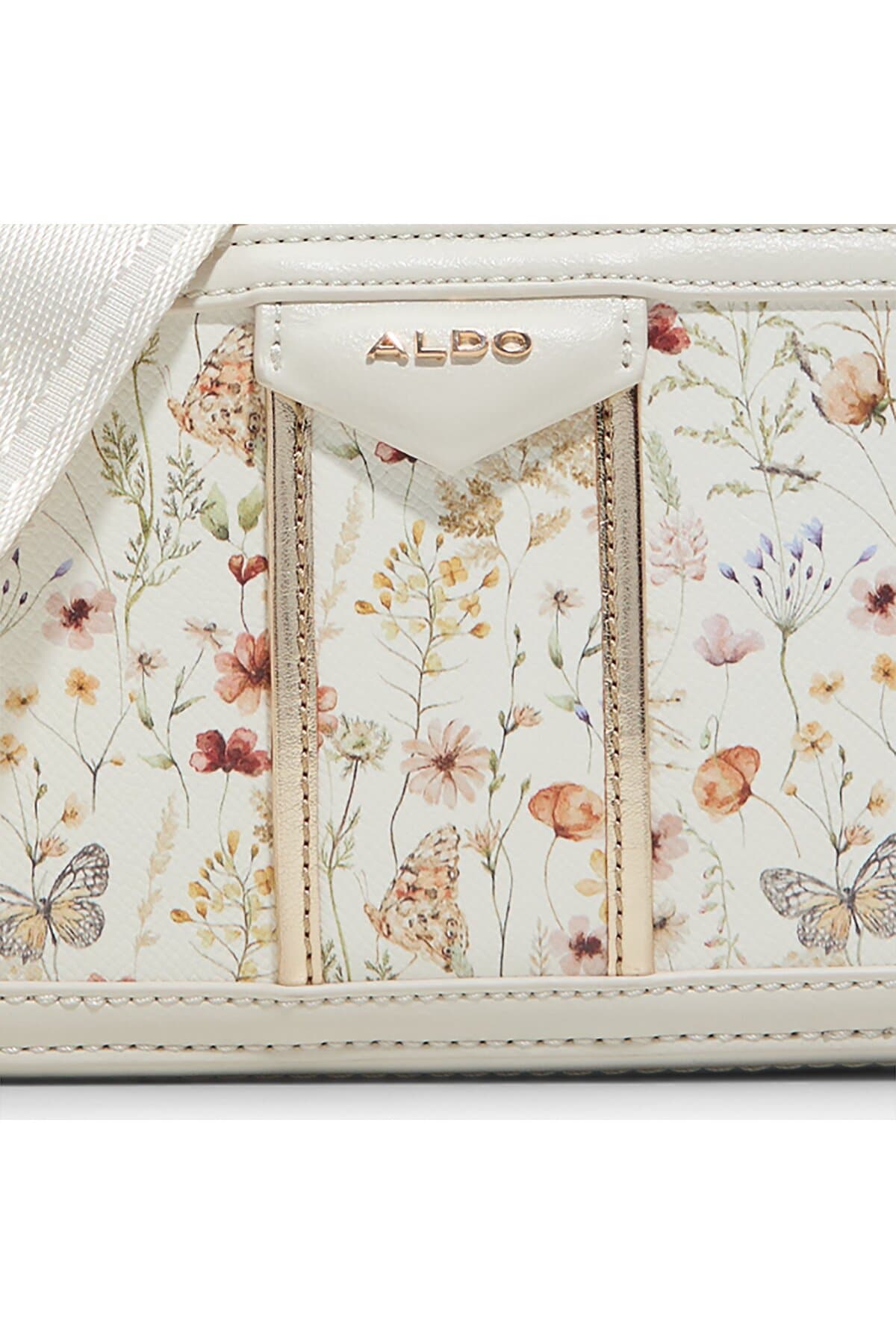 کیف دوشی زنانه Aldo چرم مصنوعی سفید با زیپ رویی سایز کوچک مدل Masuma کیف دوشی زنانه Aldo چرم مصنوعی سفید با زیپ رویی سایز کوچک مدل Masuma