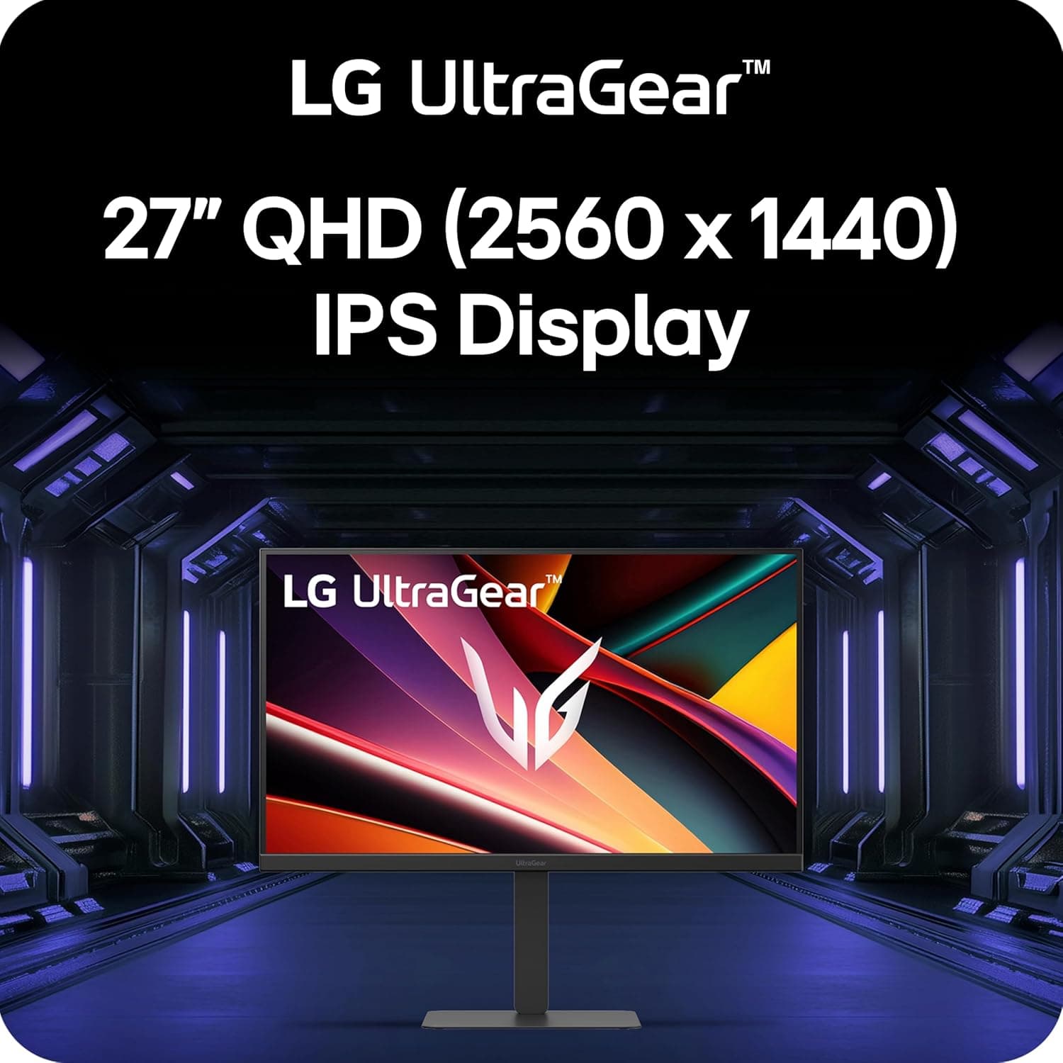 مانیتور گیمینگ LG Ultragear 27 اینچ QHD IPS 300 هرتز مدل 27G640A-B مانیتور گیمینگ LG Ultragear 27 اینچ QHD IPS 300 هرتز مدل 27G640A-B