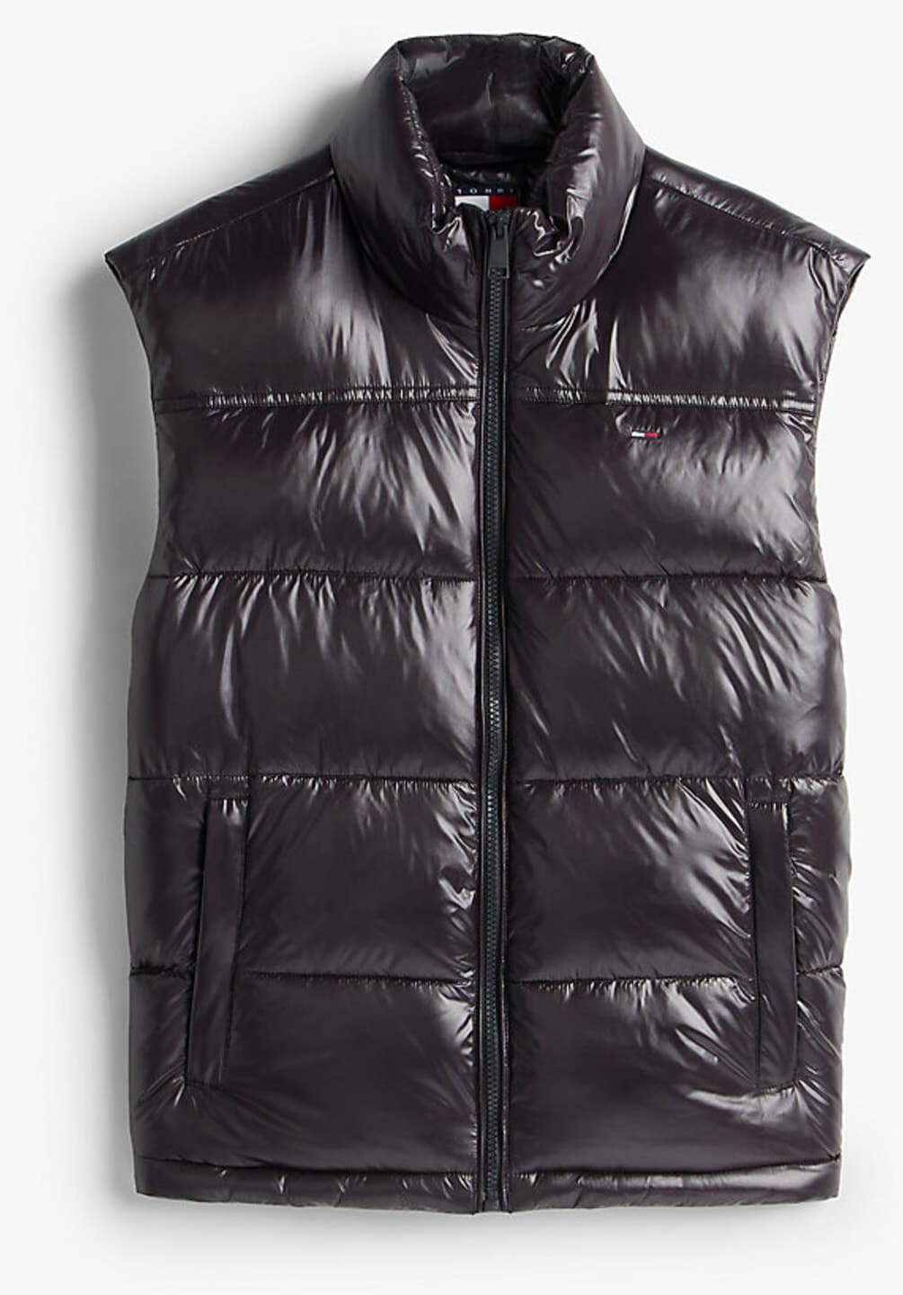 جلیقه زنانه Tommy Hilfiger براق TJW Essenial Puffer جلیقه زنانه Tommy Hilfiger براق TJW Essenial Puffer