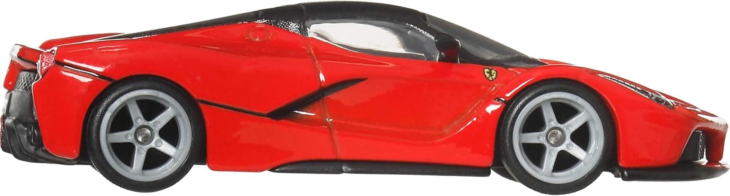 خودروی اسباببازی Hot Wheels LaFerrari از سری Car Culture در مقیاس 1:64 با چرخهای Real Riders و شاسی و بدنه فلزی مدل JBK55 خودروی اسباببازی Hot Wheels LaFerrari از سری Car Culture در مقیاس 1:64 با چرخهای Real Riders و شاسی و بدنه فلزی مدل JBK55
