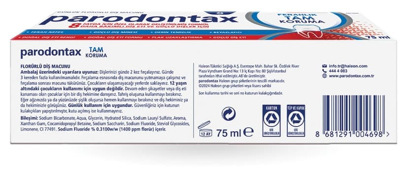 خمیر دندان Parodontax با محافظت کامل و طراوت اضافه 50ml خمیر دندان Parodontax با محافظت کامل و طراوت اضافه 50ml